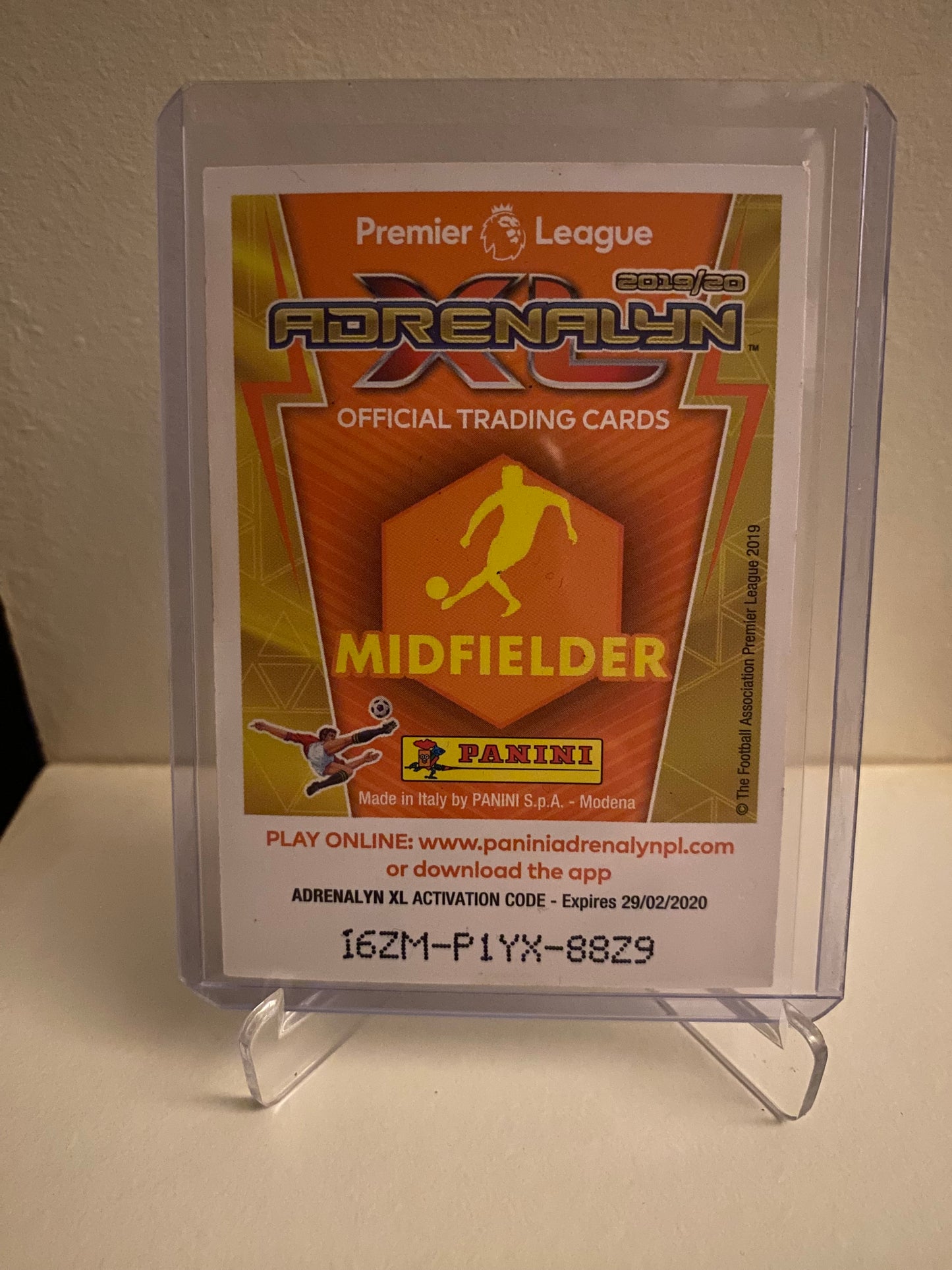 Panini Adrenalyn XL Premier League 2019/2020 - Wolverhampton Ruben Neves Holofoil - Pokedexet