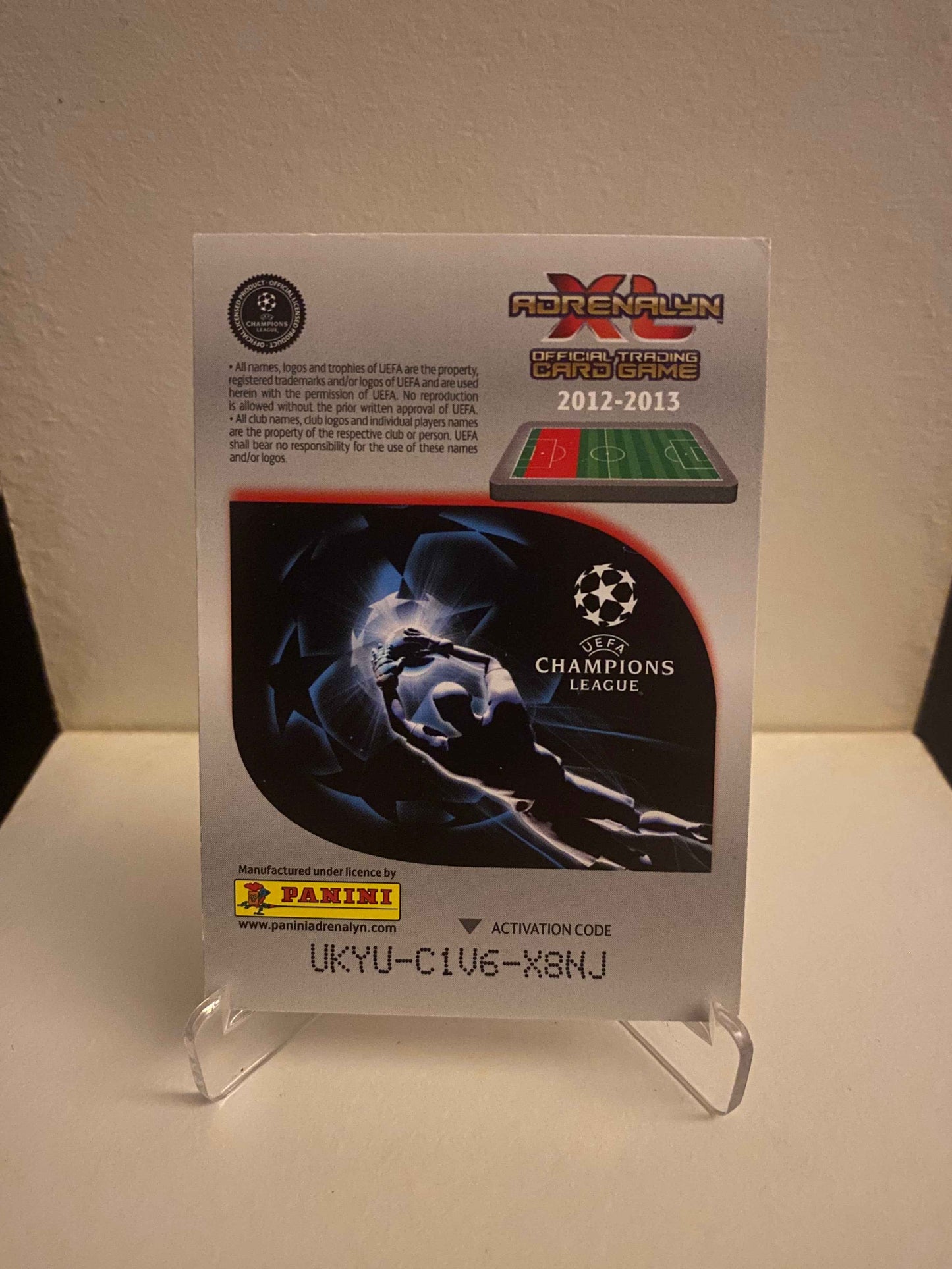 Fodbold kort Panini Adrenalyn XL UEFA Champions League 2012/2013 - FC Porto Eliaquim Mangala - Pokedexet