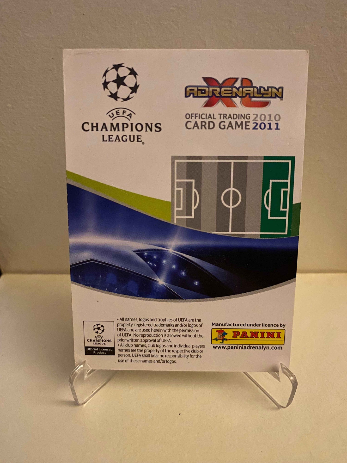 Panini Adrenalyn XL UEFA Champions League 2010-2011 - Real Madrid Emmanuel Adebayor