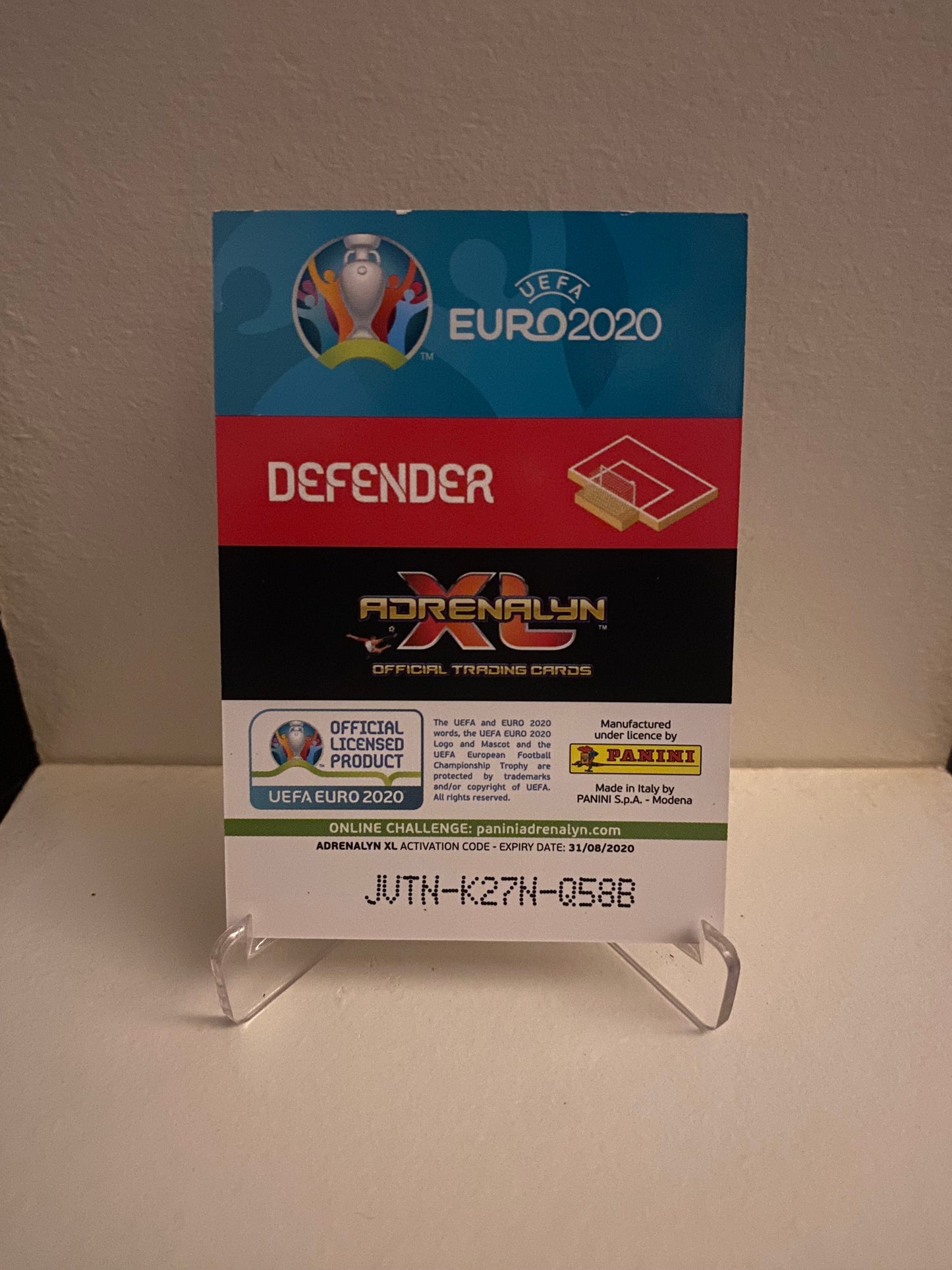 Fodbold kort Panini Adrenalyn XL UEFA EURO 2020 - Tyskland Lukas Klostermann - Pokedexet