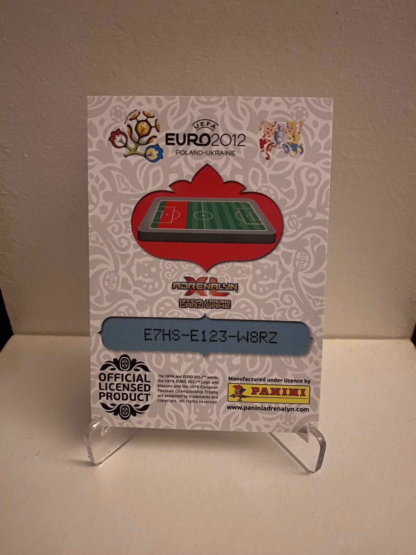 Fodbold kort Panini Adrenalyn XL UEFA EURO 2012 - Irland Sean St. Ledger - Pokedexet