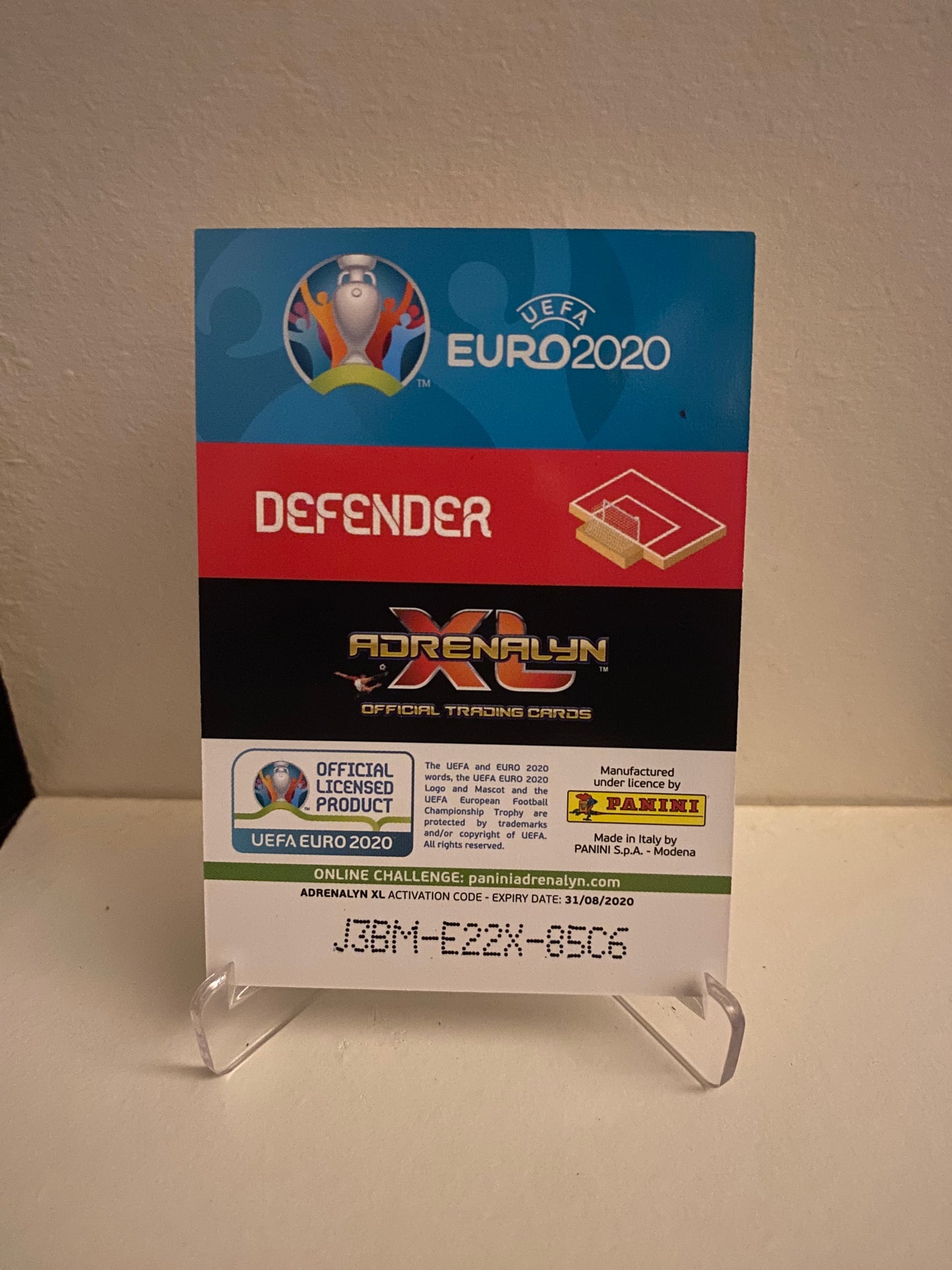 Fodbold kort Panini Adrenalyn XL UEFA EURO 2020 - England Michael Keane - Pokedexet