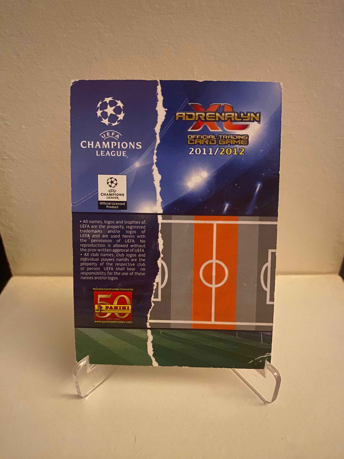 Fodbold kort Panini Adrenalyn XL UEFA Champions League 2011/2012 - AC Milan Massimo Ambrosini - Pokedexet