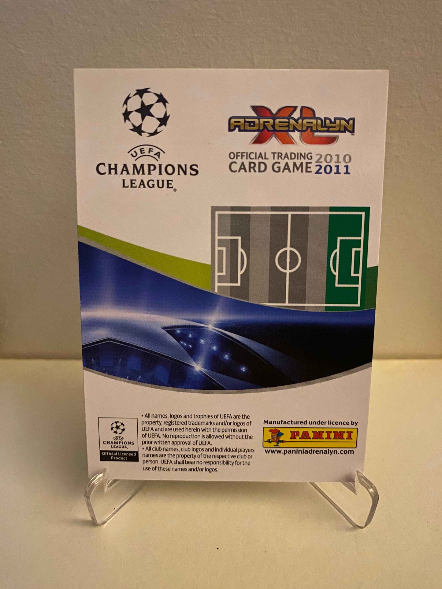 Fodbold kort Panini Adrenalyn XL UEFA Champions League 2010-2011 - Chelsea FC Daniel Sturridge - Pokedexet