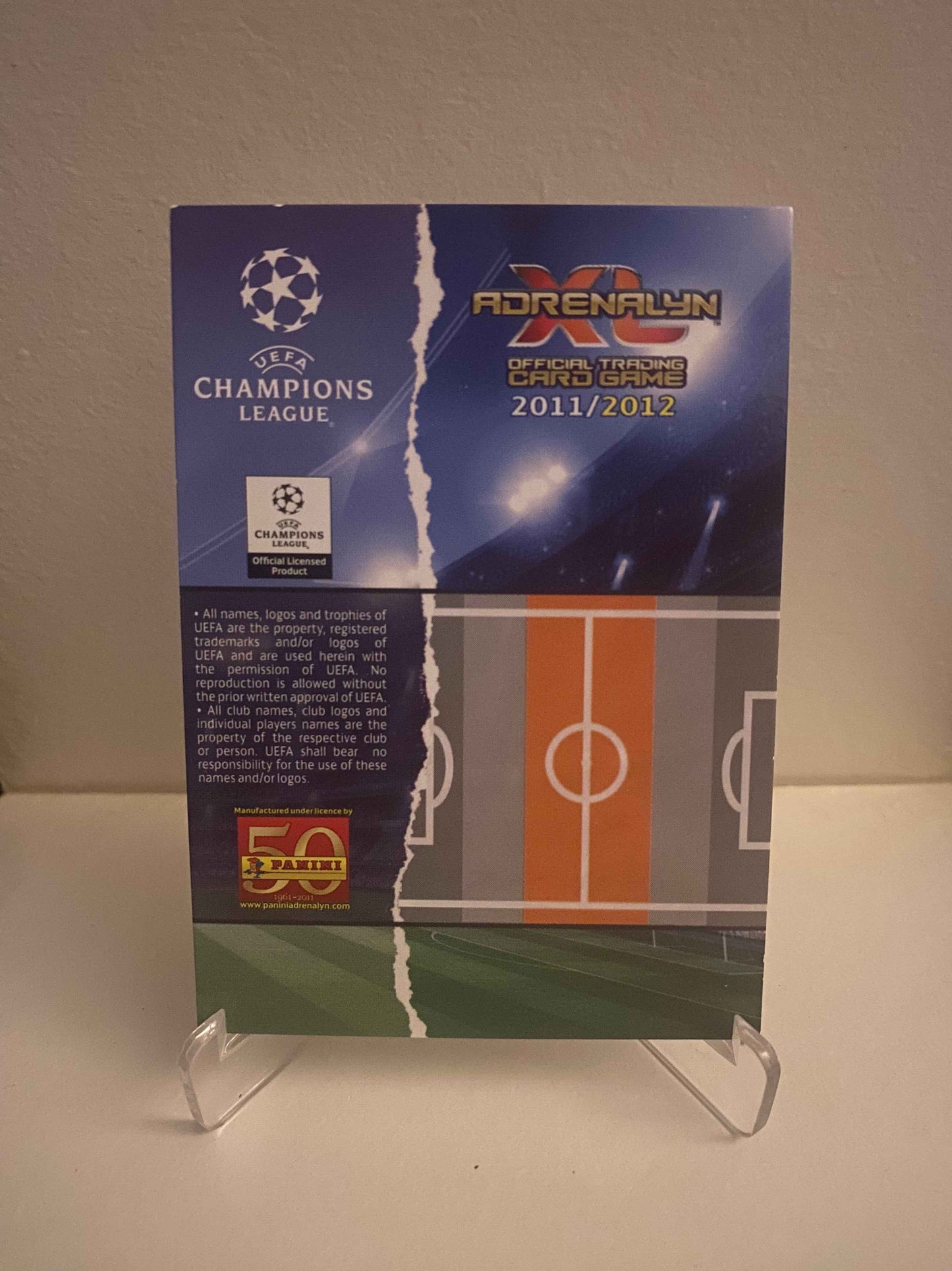 Fodbold kort Panini Adrenalyn XL UEFA Champions League 2011/2012 - Chelsea Josh Mceachran - Pokedexet
