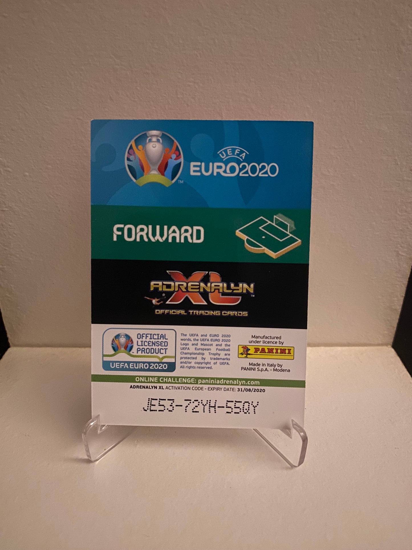 Fodbold kort Panini Adrenalyn XL UEFA EURO 2020 - Holland Ryan Babel - Pokedexet