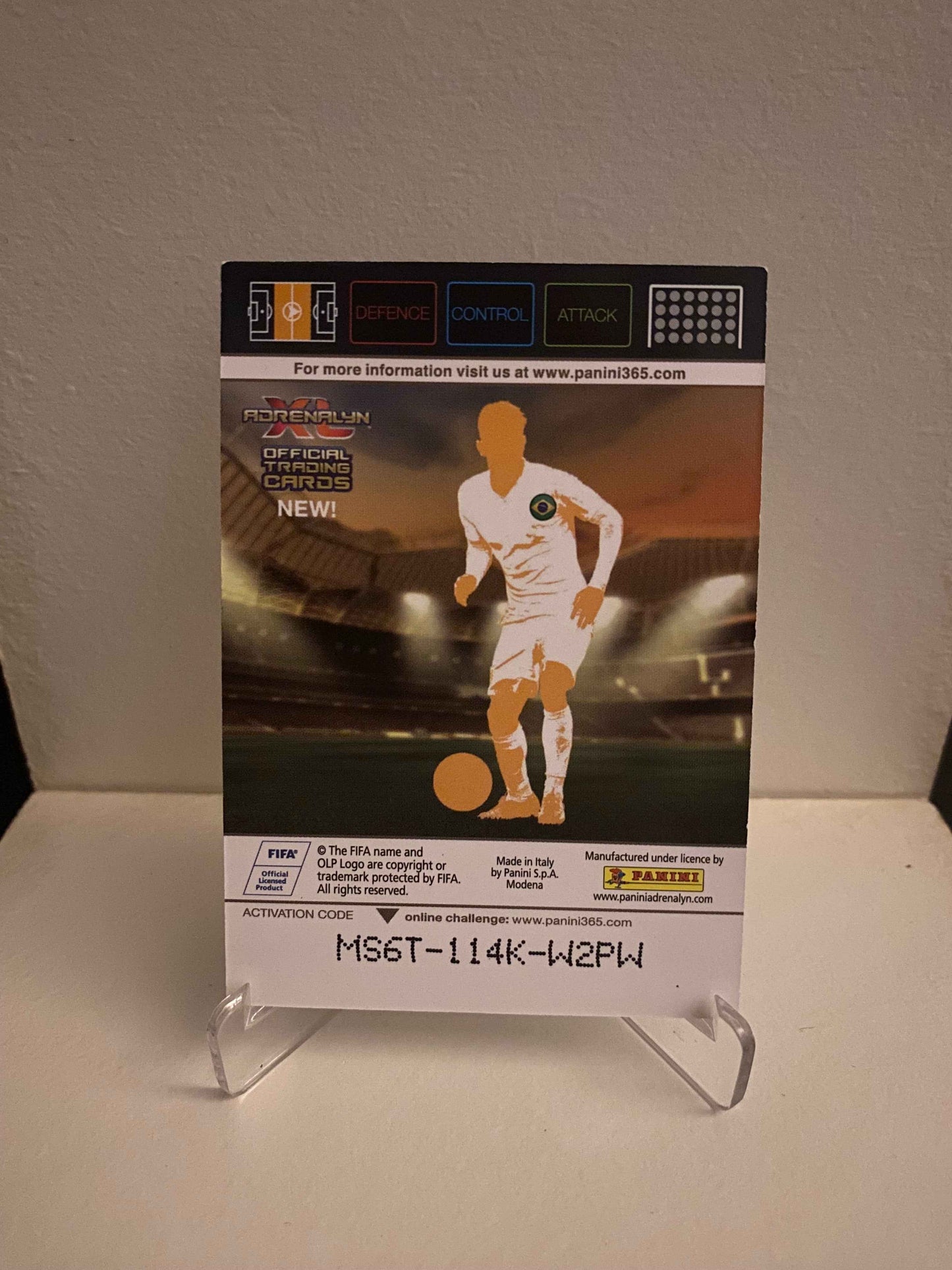 Fodbold kort Panini Adrenalyn XL FIFA 365 Nordic Edition 2015 - Flamengo Luiz Antonio - Pokedexet