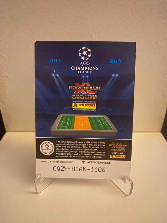 Fodbold kort Panini Adrenalyn XL UEFA Champions League 2013/2014 - Atletico Madrid Arda Turan - Pokedexet