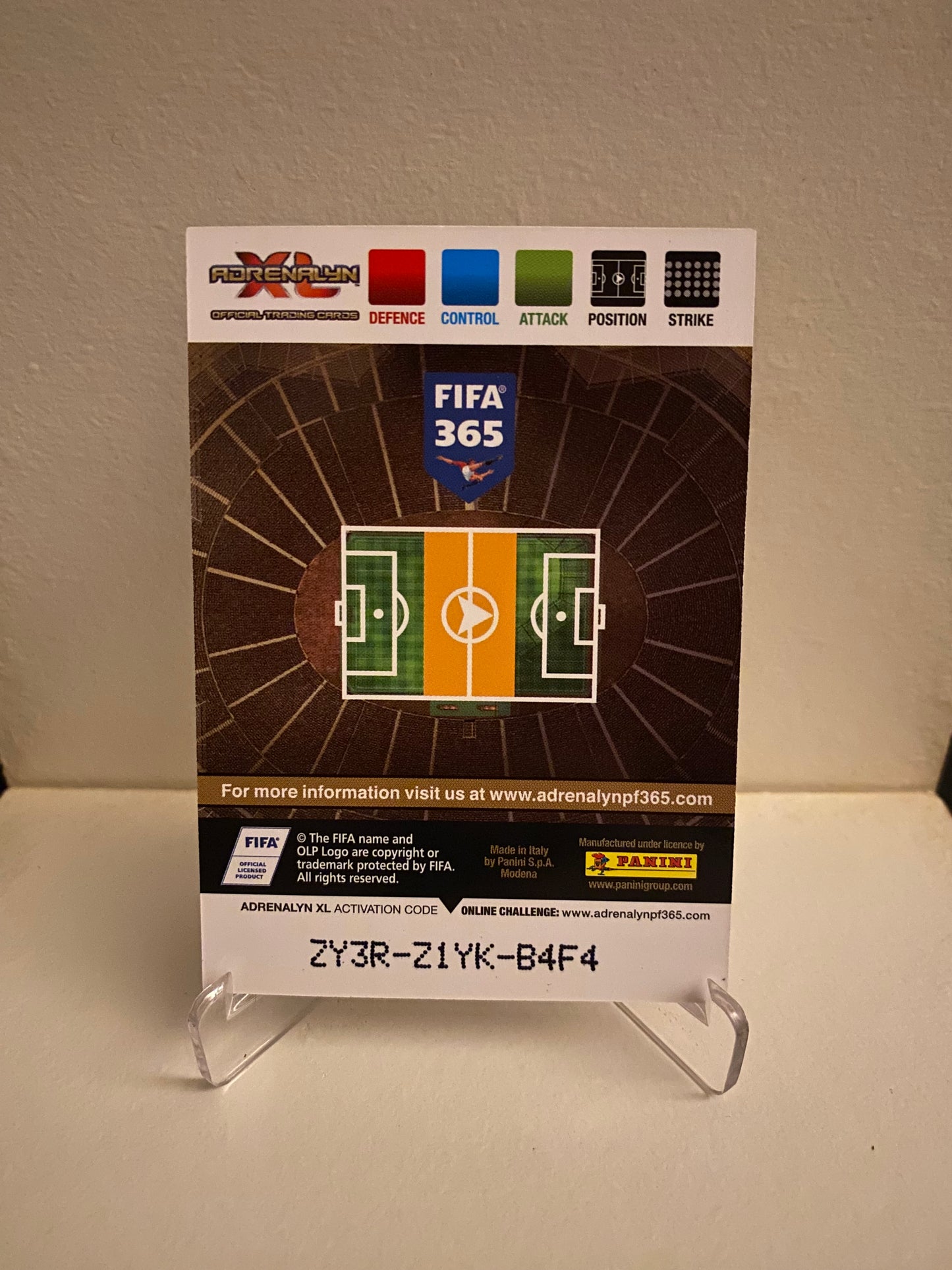 Fodbold kort Panini Adrenalyn XL FIFA 365 2017 - Atletico Madrid Yannick Ferreira-Carrasco - Pokedexet