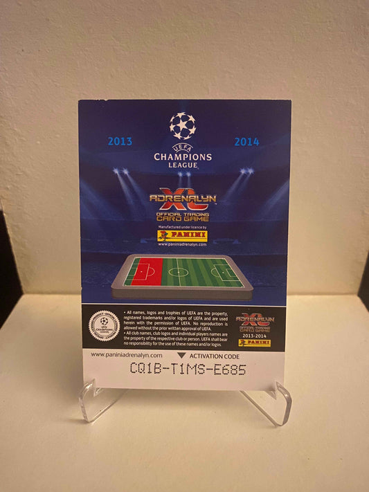 Fodbold kort Panini Adrenalyn XL UEFA Champions League 2013/2014 - Manchester City Vincent Kompany - Pokedexet