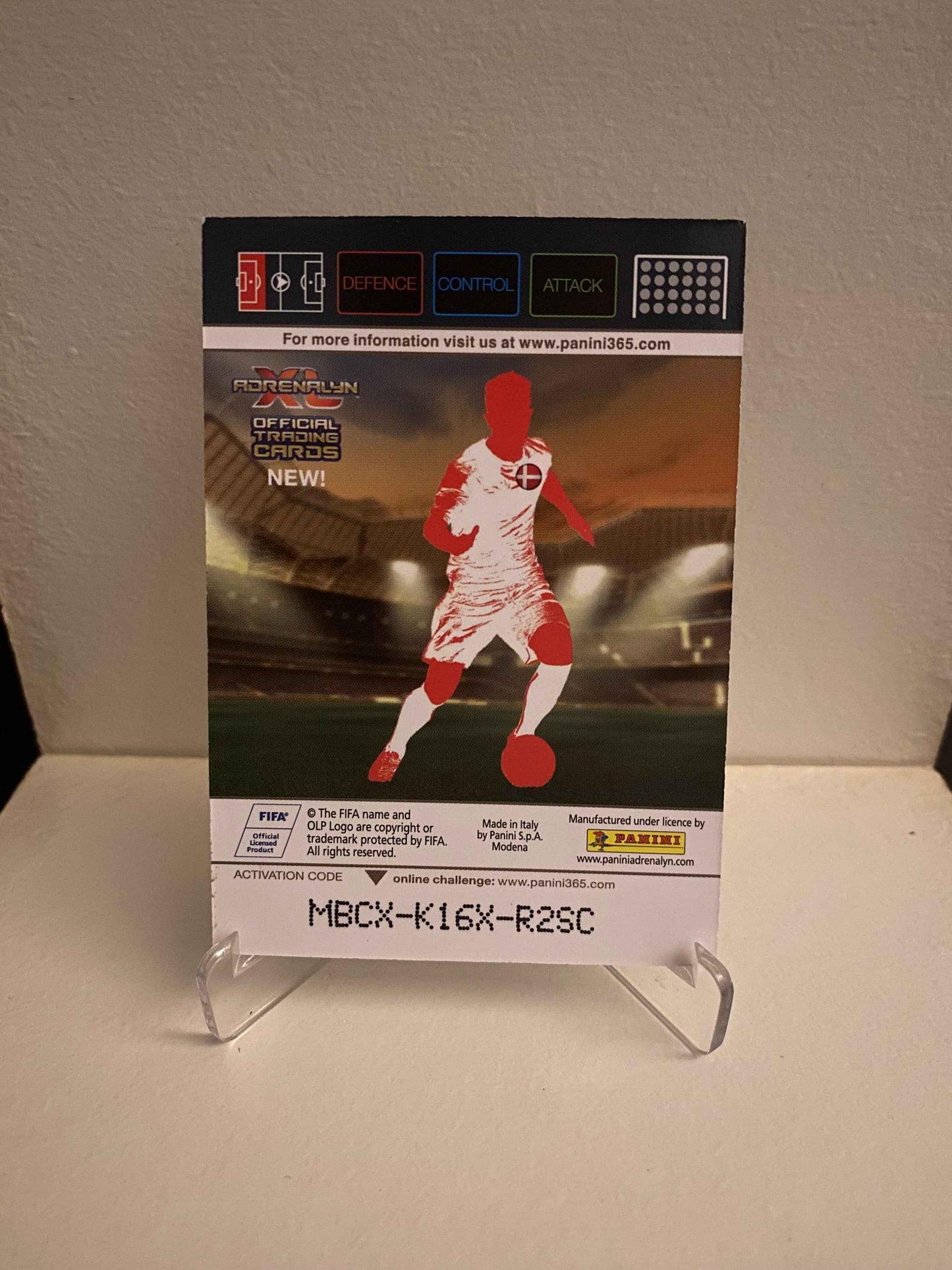 Fodbold kort Panini Adrenalyn XL FIFA 365 Nordic Edition 2015 - FC København Mathias Jørgensen - Pokedexet
