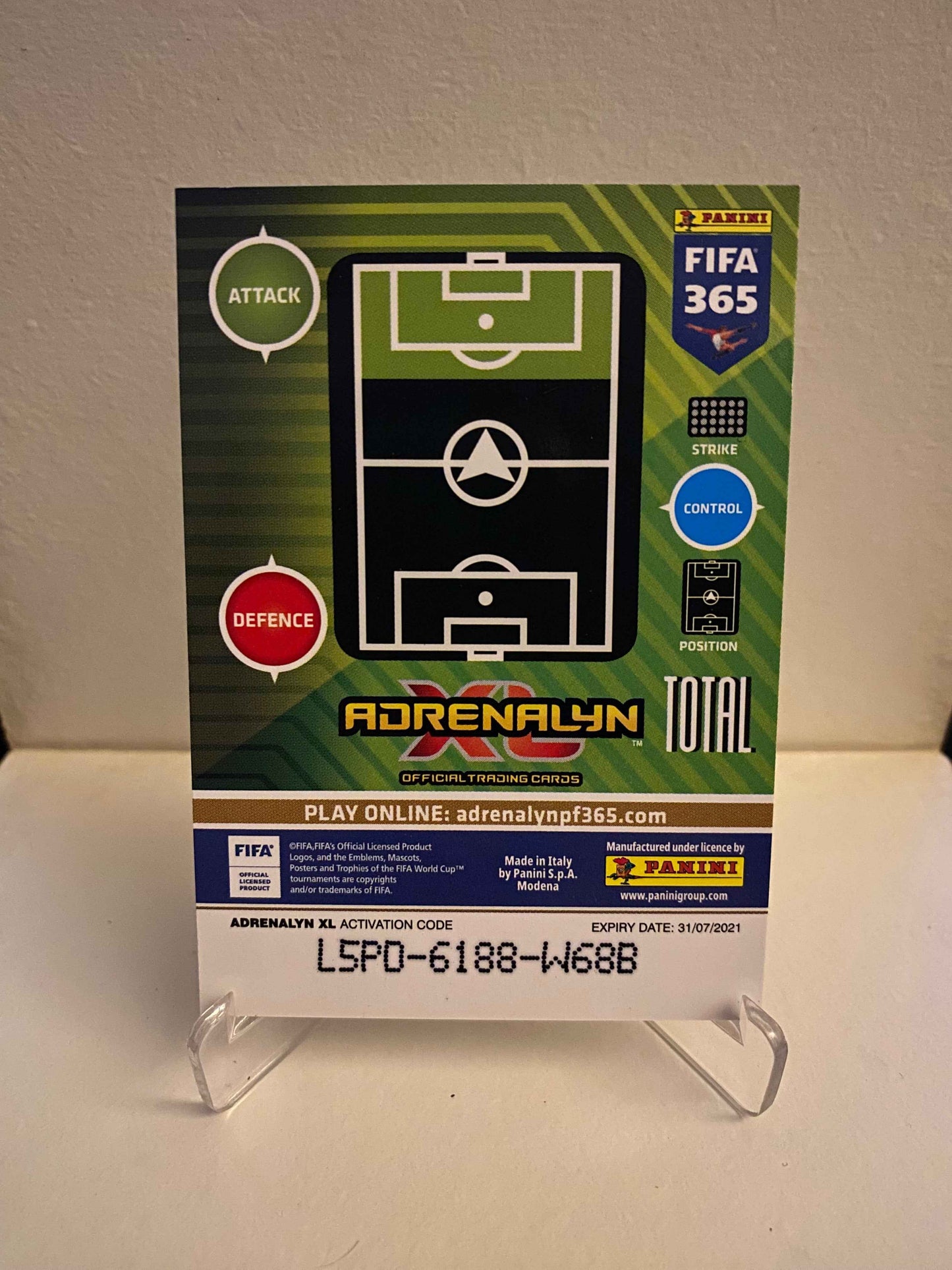 Panini Adrenalyn FIFA 365 2020/2021 - Real Madrid Gareth Bale 199