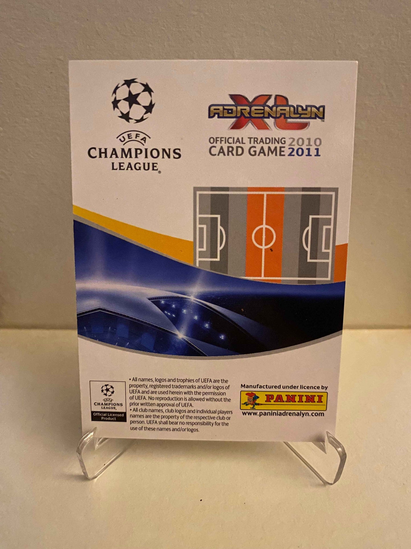 Fodbold kort Panini Adrenalyn XL UEFA Champions League 2010-2011 - FC Schalke 04 Jose Manuel Jurado - Pokedexet
