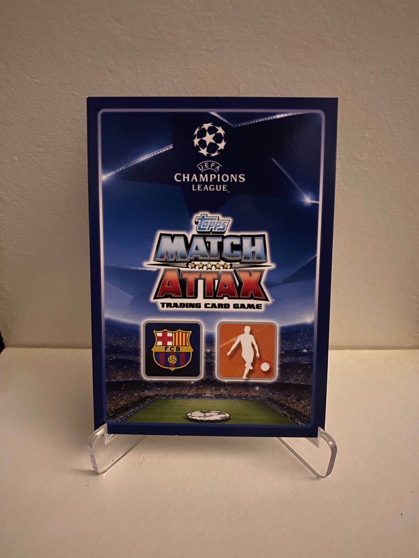 Fodbold kort Topps Match Attax UEFA Champions League 2015/2016 - Barcelona Ivan Rakitic - Pokedexet