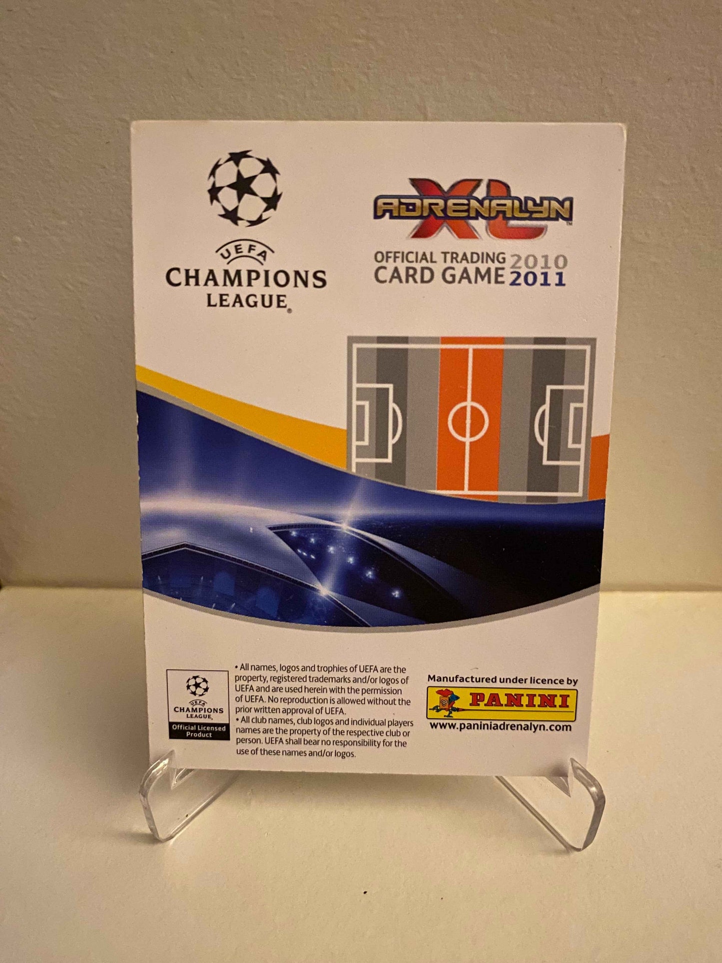 Fodbold kort Panini Adrenalyn XL UEFA Champions League 2010-2011 - Chelsea FC Florent Malouda - Pokedexet
