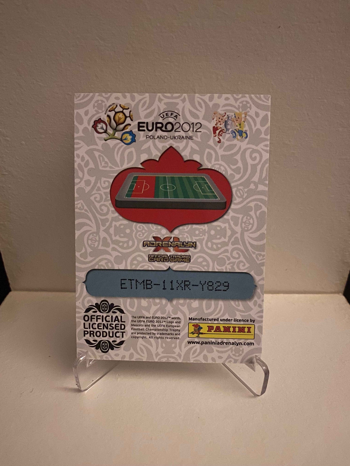 Fodbold kort Panini Adrenalyn XL UEFA EURO 2012 - Portugal Pepe - Pokedexet