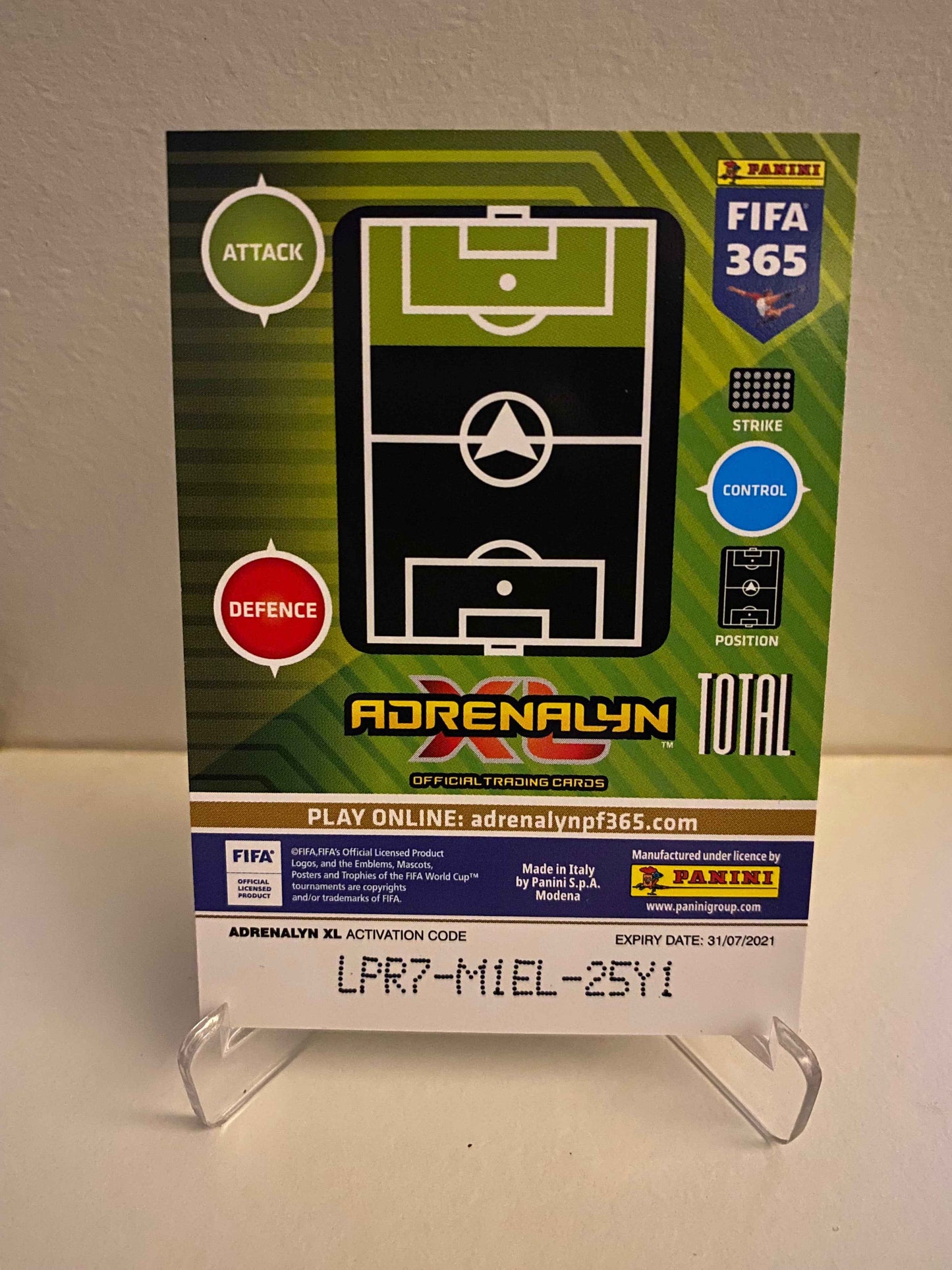 Fodbold kort Panini Adrenalyn FIFA 365 2020/2021 - Club America Henry Martin 222 - Pokedexet