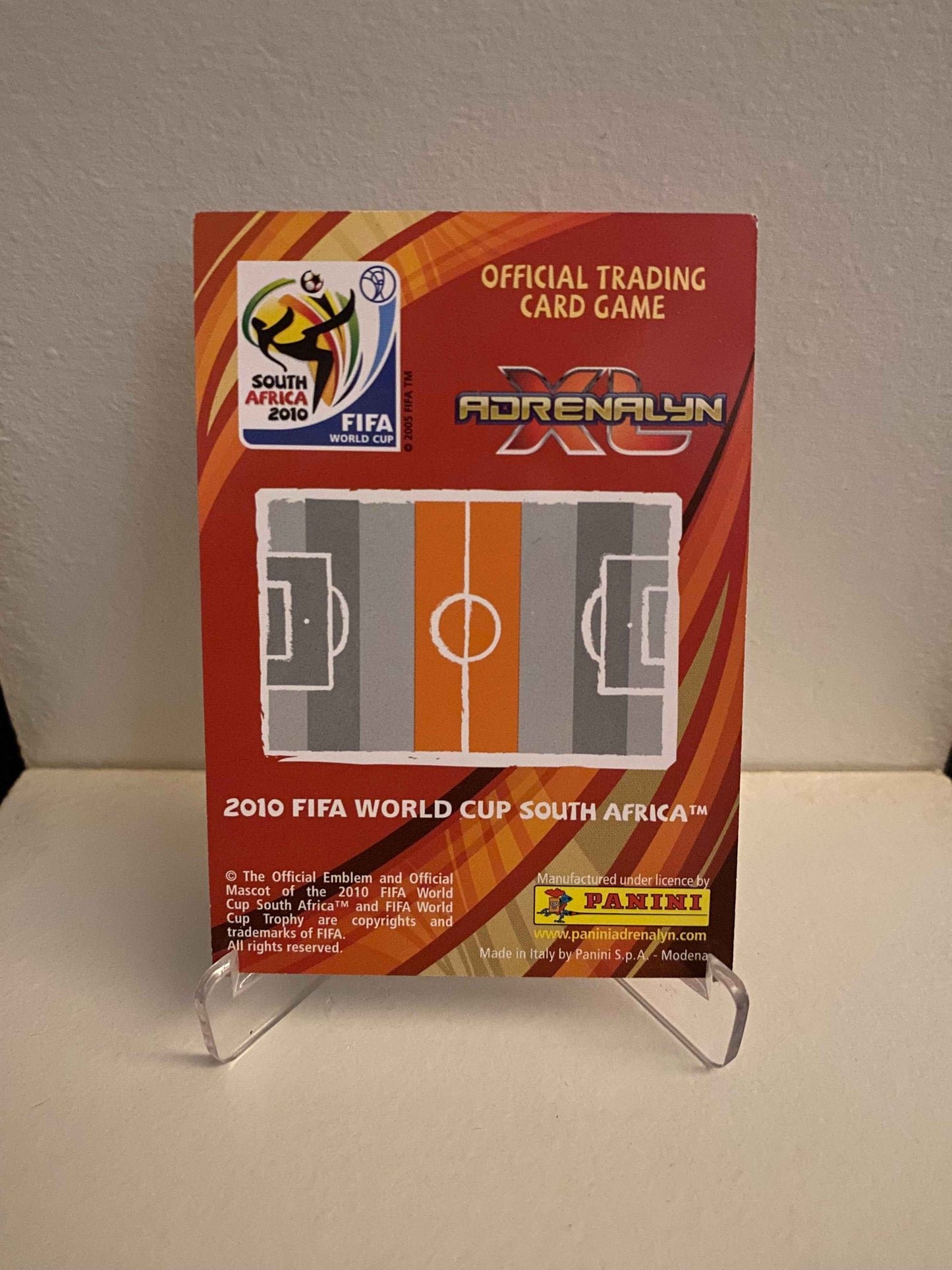 Fodbold kort Panini Adrenalyn XL FIFA World Cup 2010 - Frankrig Jeremy Toulalan - Pokedexet