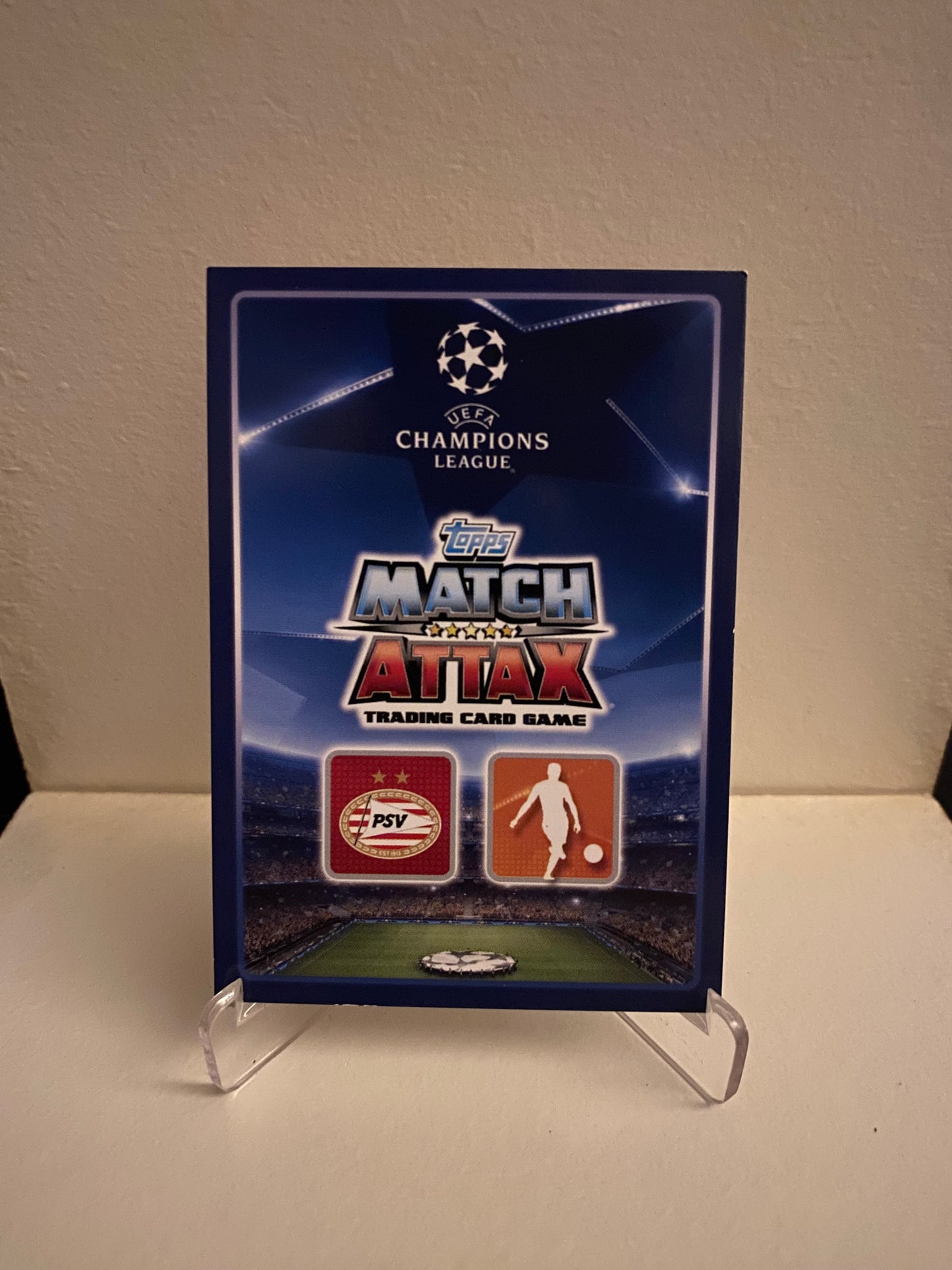 Fodbold kort Topps Match Attax UEFA Champions League 2015/2016 - PSV Eindhoven Stijn Schaars - Pokedexet