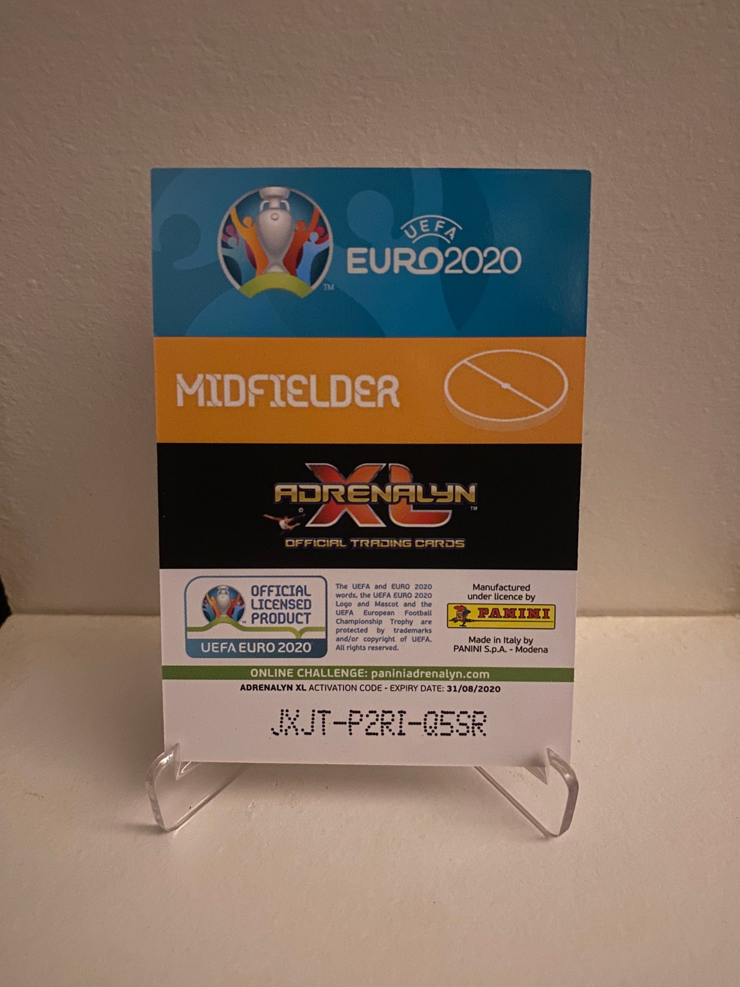 Fodbold kort Panini Adrenalyn XL UEFA EURO 2020 - Tjekkiet Tomas Soucek - Pokedexet