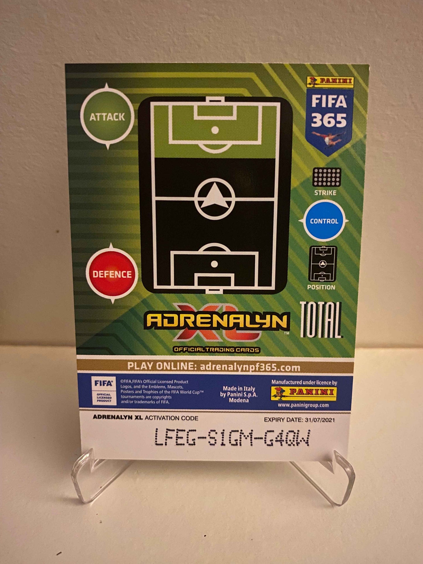 Panini Adrenalyn FIFA 365 2020/2021 - Borussia Dortmund Jadon Sancho 210
