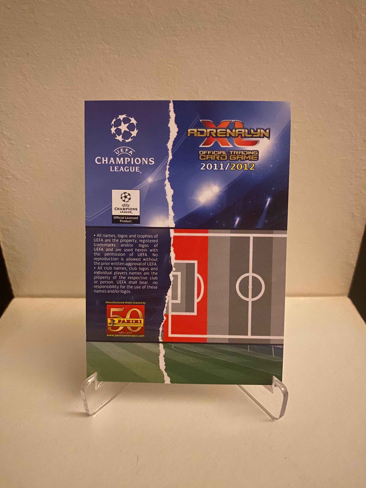 Fodbold kort Panini Adrenalyn XL UEFA Champions League 2011/2012 - Marseille Souleymane Diawara - Pokedexet