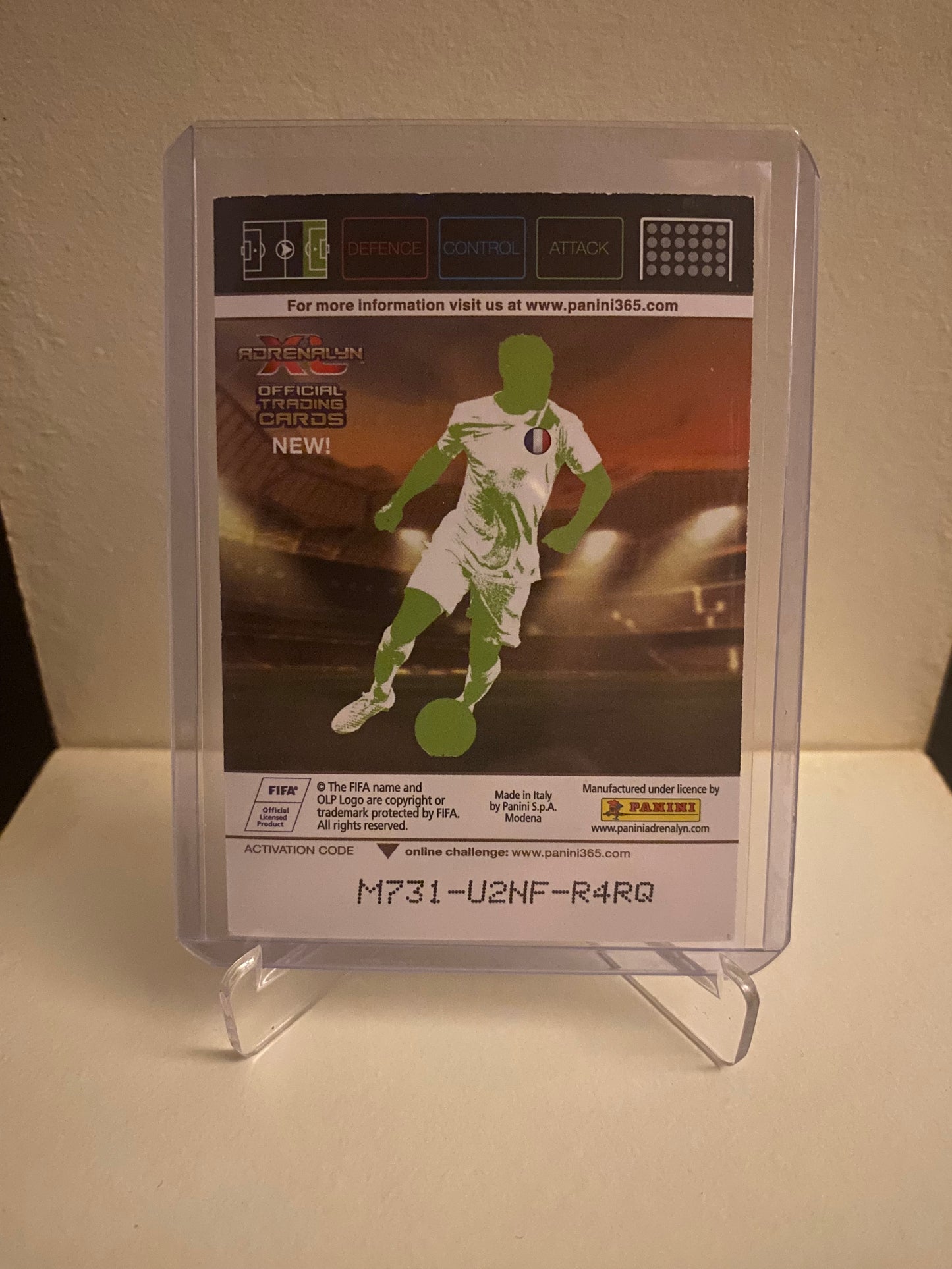 Panini Adrenalyn XL FIFA 365 - Atletico Madrid Antonio Griezmann Holofoil - Pokedexet