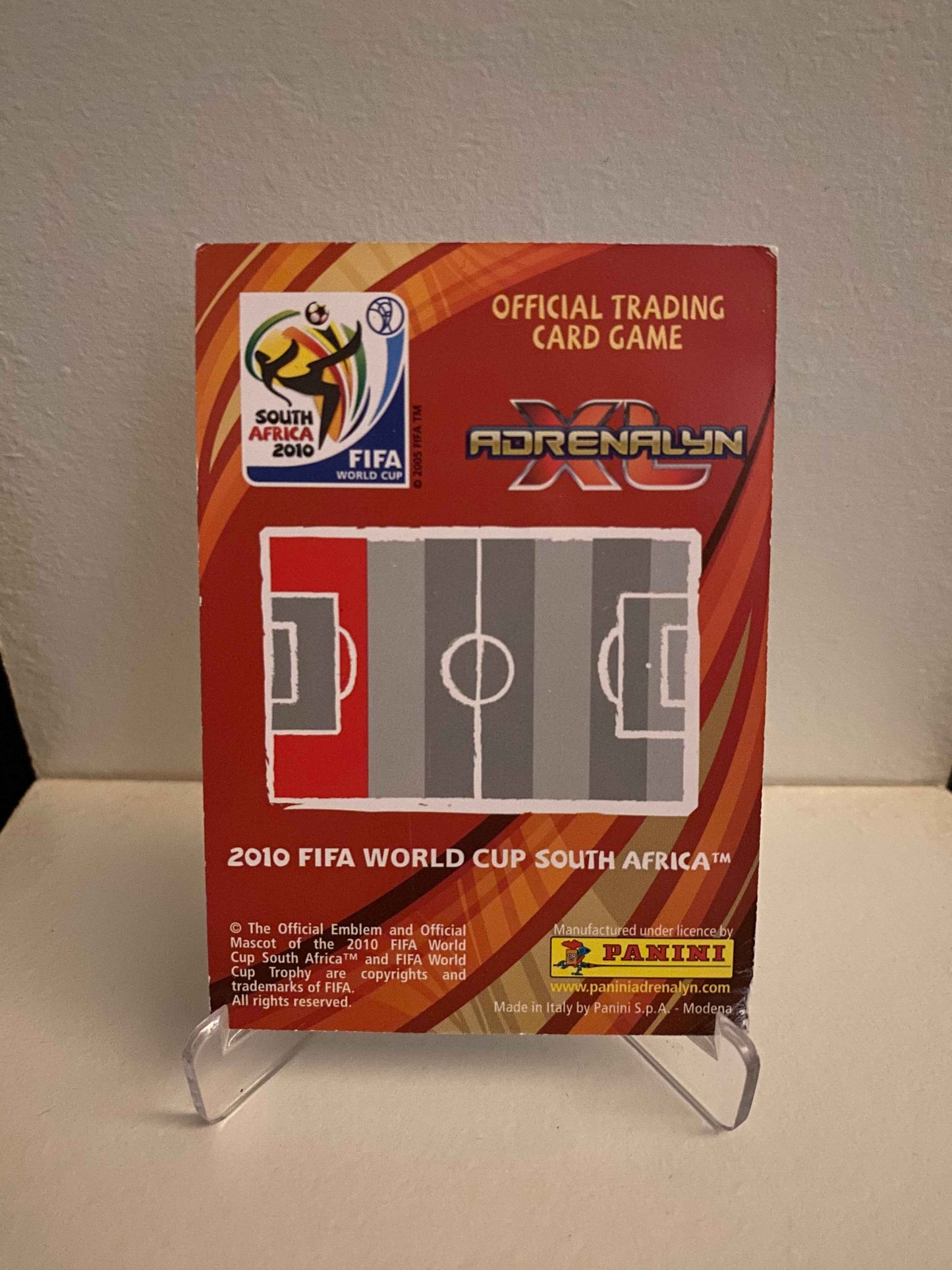 Fodbold kort Panini Adrenalyn XL FIFA World Cup 2010 - Uruguay Diego Lugano - Pokedexet