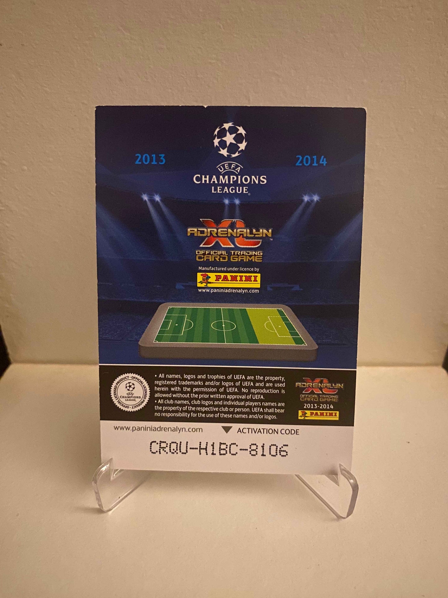 Fodbold kort Panini Adrenalyn XL UEFA Champions League 2013/2014 - Ajax Kolbeinn Sigthorsson - Pokedexet