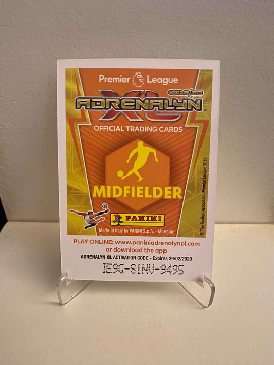 Fodbold kort Panini Adrenalyn XL Premier League 2019/2020 - Norwich Onel Hernandez - Pokedexet
