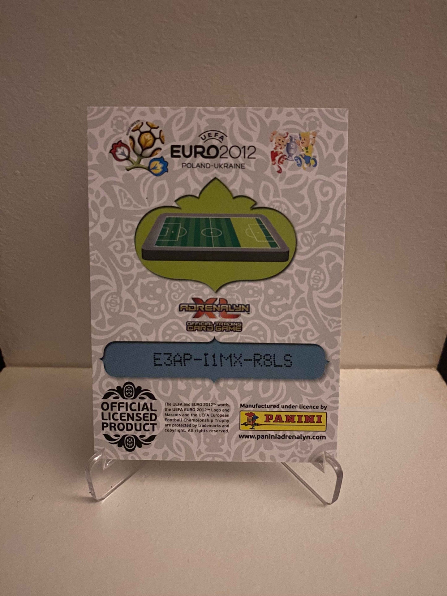 Fodbold kort Panini Adrenalyn XL UEFA EURO 2012 - Sverige Johan Elmander - Pokedexet