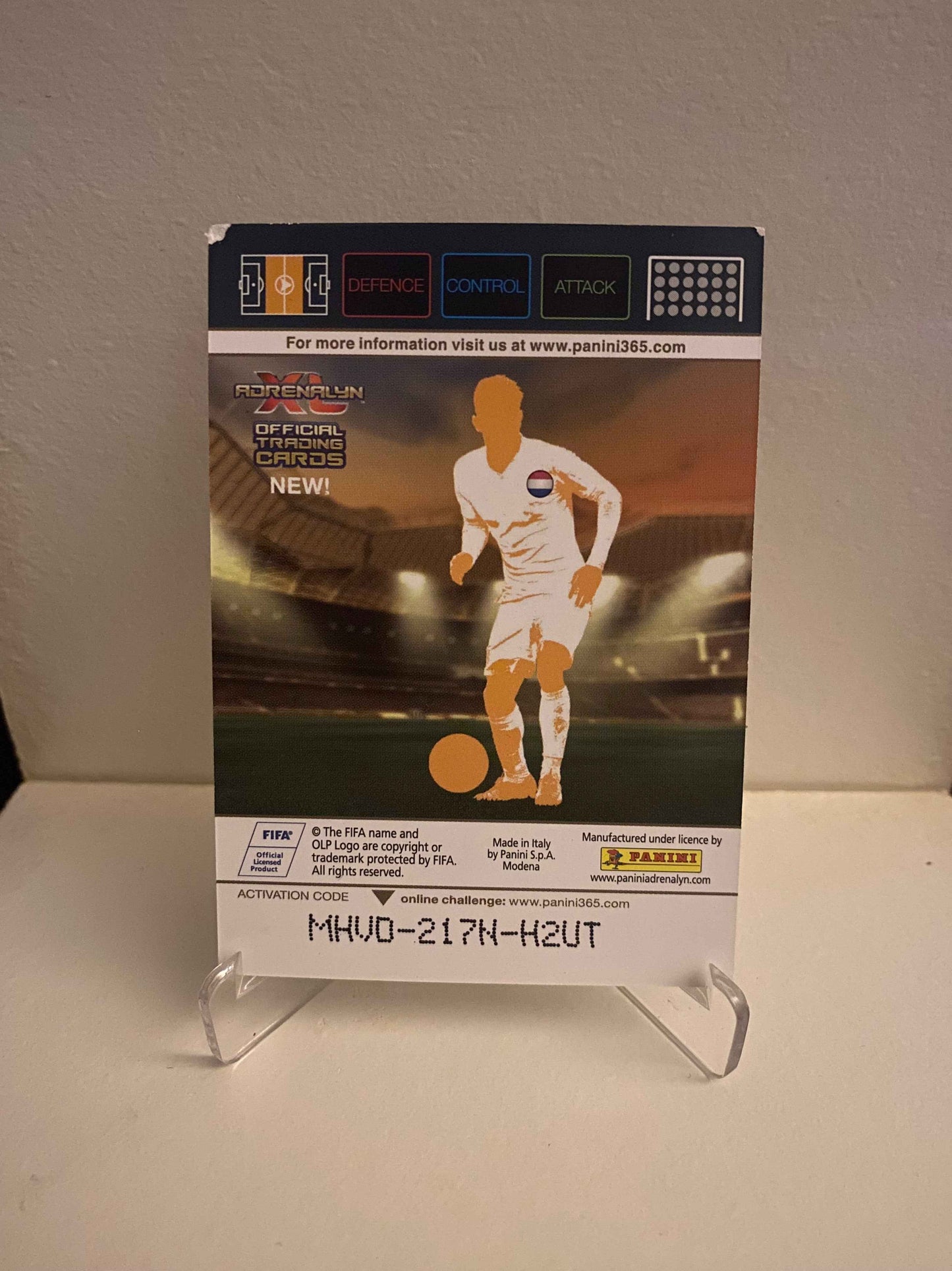 Fodbold kort Panini Adrenalyn XL FIFA 365 Nordic Edition 2015 - Manchester United Daley Blind - Pokedexet