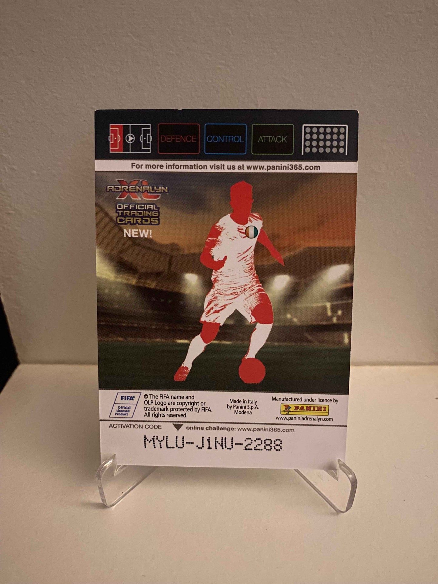 Fodbold kort Panini Adrenalyn XL FIFA 365 Nordic Edition 2015 - Marseille Brice Dja Djedje - Pokedexet