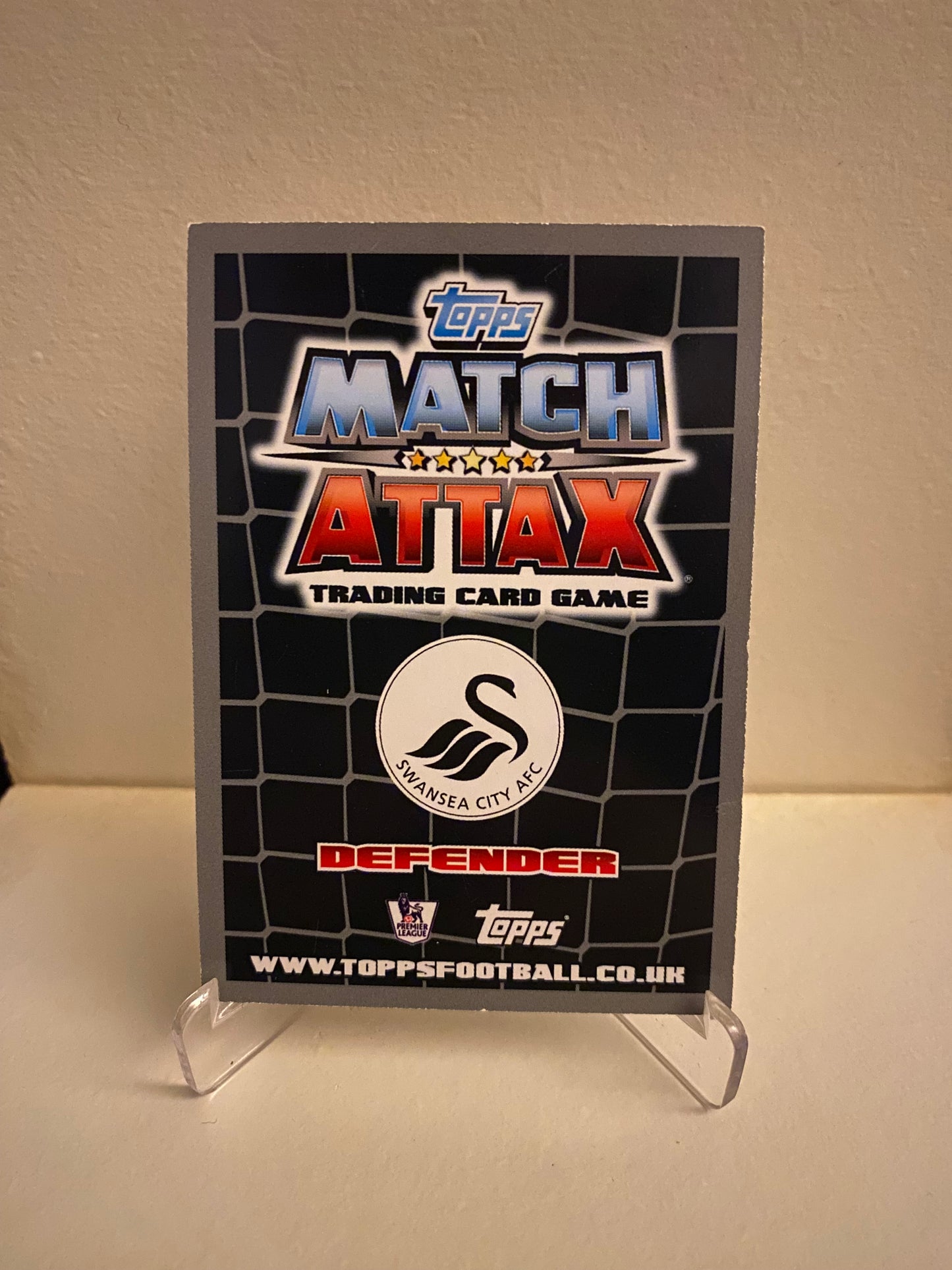 Fodbold kort Topps Match Attax Premier League 2011/2012 - Swansea Garry Monk - Pokedexet