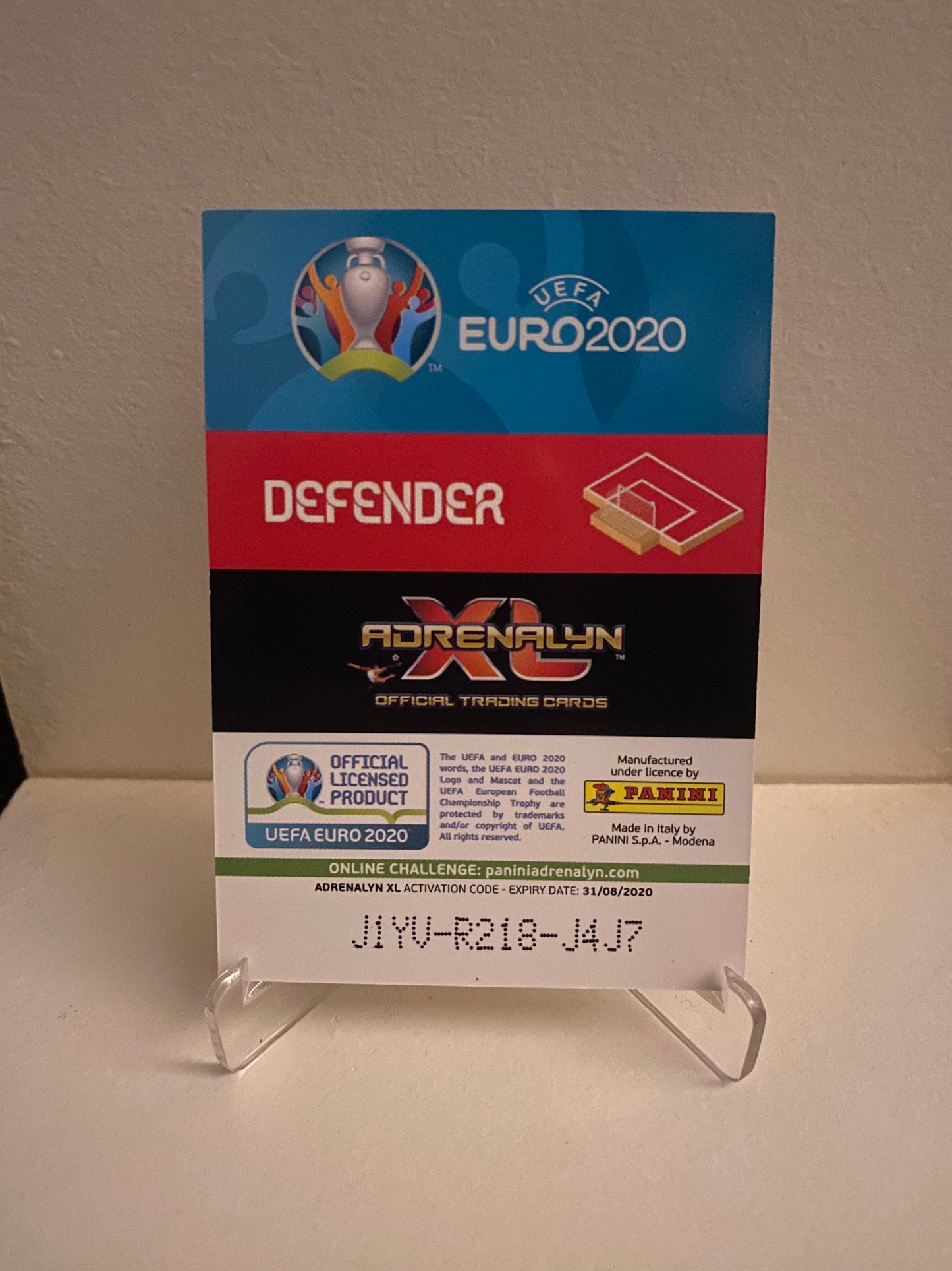 Fodbold kort Panini Adrenalyn XL UEFA EURO 2020 - Ukraine Mykola Matviyenko - Pokedexet