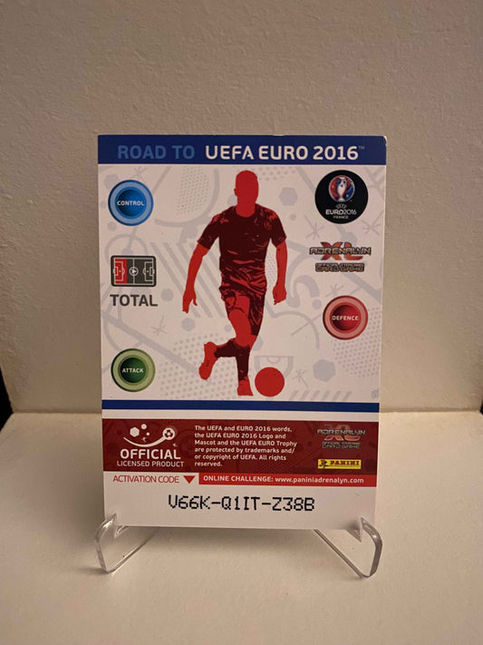 Fodbold kort Panini Road To UEFA EURO 2016 - Østrig Christian Fuchs - Pokedexet