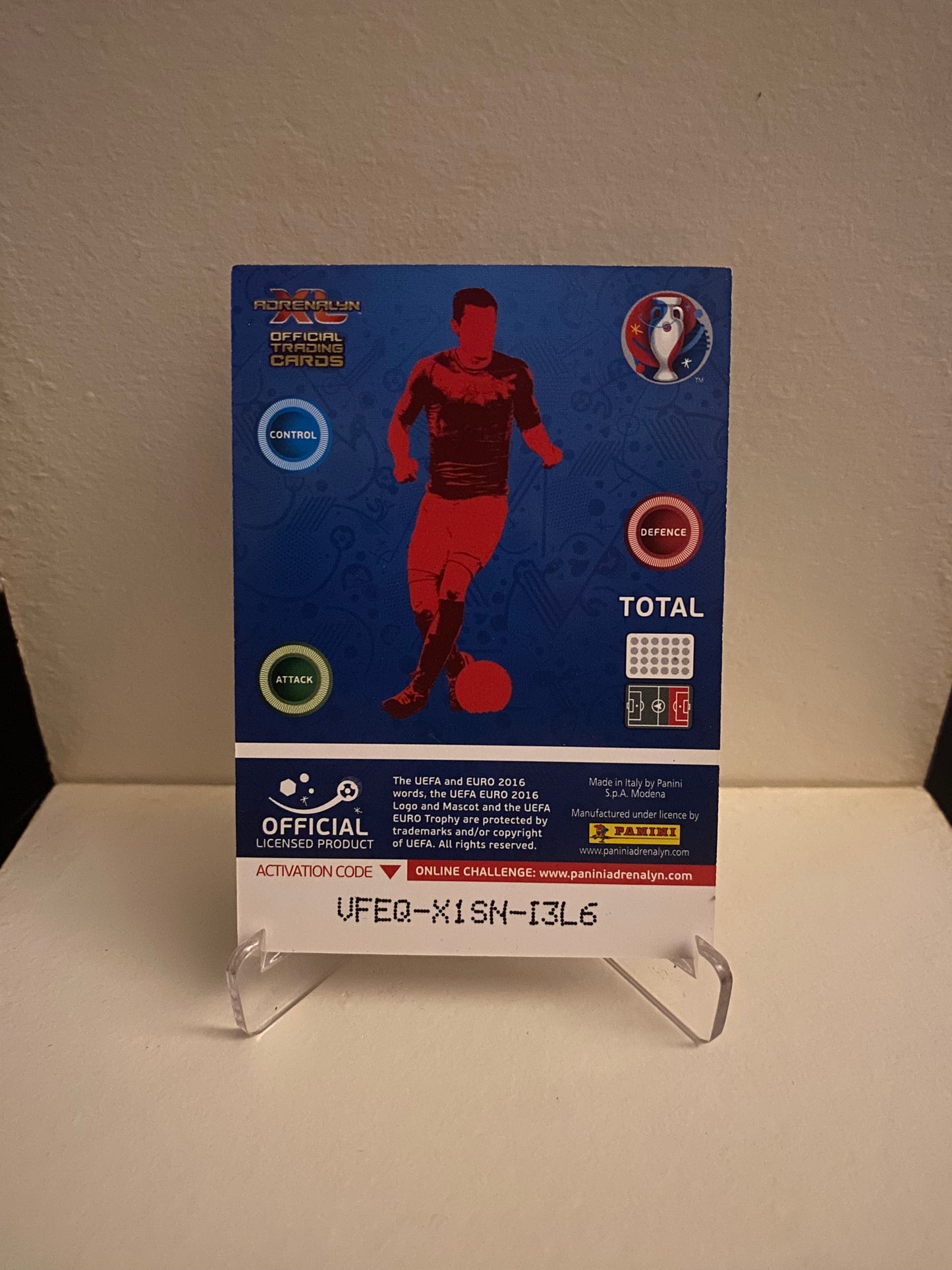 Fodbold kort Panini Adrenalyn XL UEFA EURO 2016 - Belgien Jan Verthoghen - Pokedexet