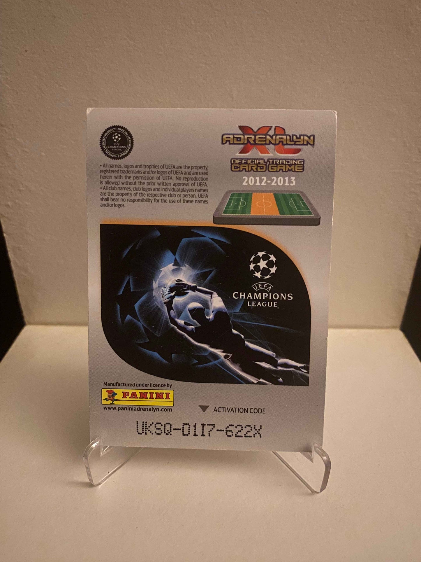 Fodbold kort Panini Adrenalyn XL UEFA Champions League 2012/2013 - Barcelona Sergi Roberto - Pokedexet