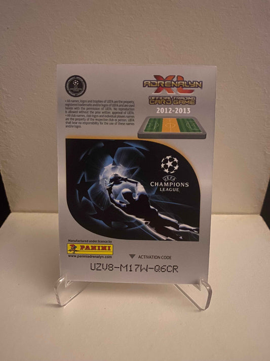 Fodbold kort Panini Adrenalyn XL UEFA Champions League 2012/2013 - FC Nordsjælland Nicolai Stokholm - Pokedexet