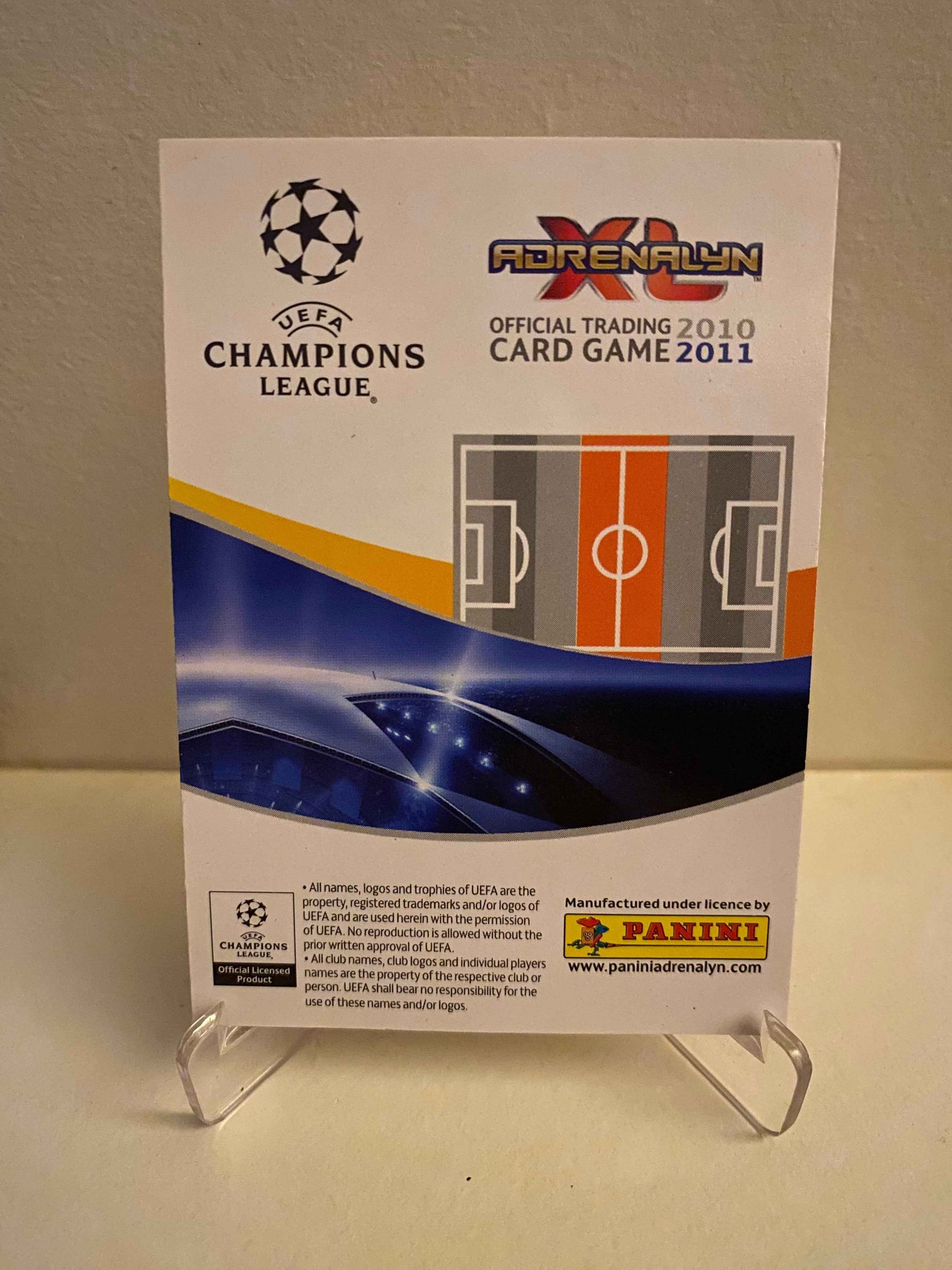Fodbold kort Panini Adrenalyn XL UEFA Champions League 2010-2011 - Bayern München Toni Kroos - Pokedexet