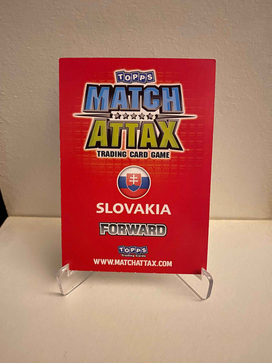 Fodbold kort Topps Match Attax World Cup 2010 - Slovakiet Robert Vittek - Pokedexet