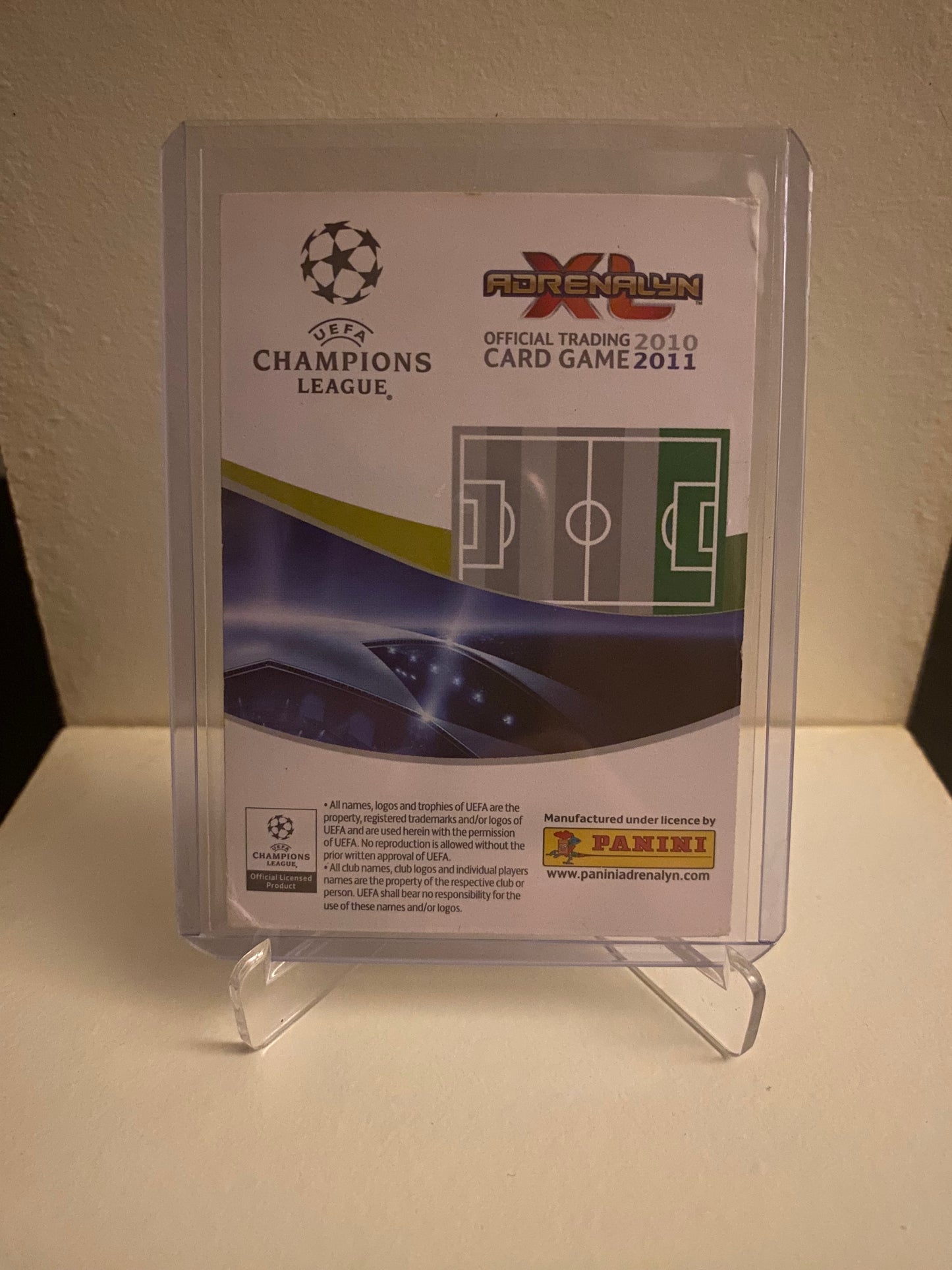 Panini Adrenalyn XL UEFA Champions League 2010/2011 - Bayern München Arjen Robben Holofoil - Pokedexet