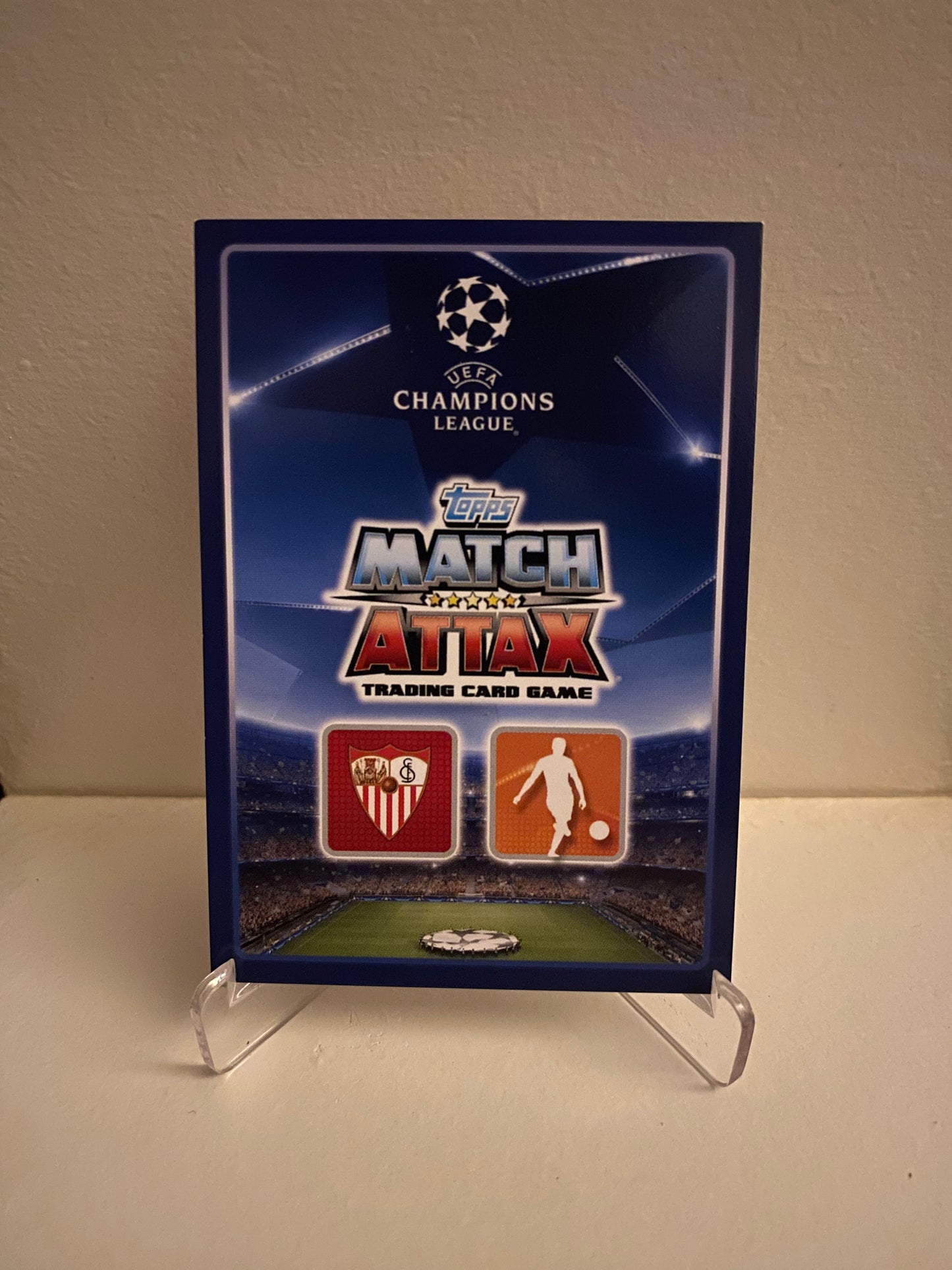 Fodbold kort Topps Match Attax UEFA Champions League 2015/2016 - Sevilla Vitolo - Pokedexet