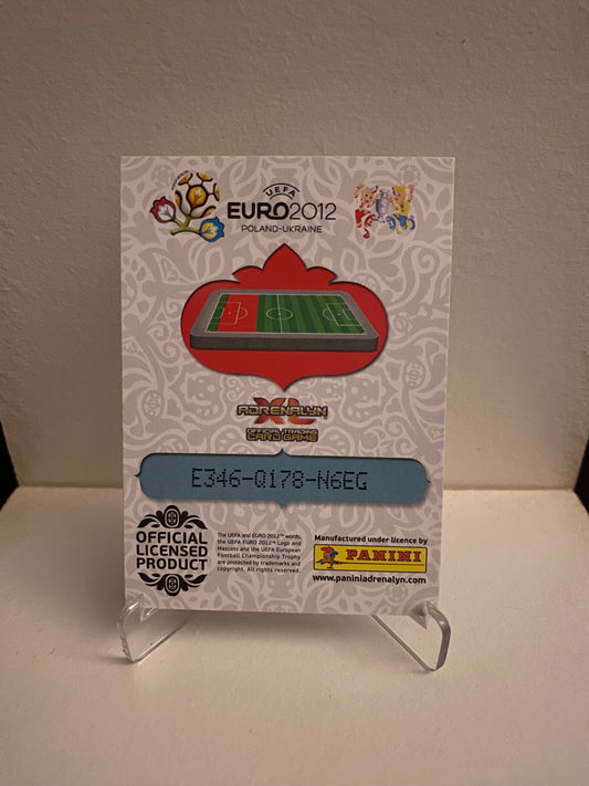 Fodbold kort Panini Adrenalyn XL UEFA EURO 2012 - Tjekkiet Michal Kadlec - Pokedexet