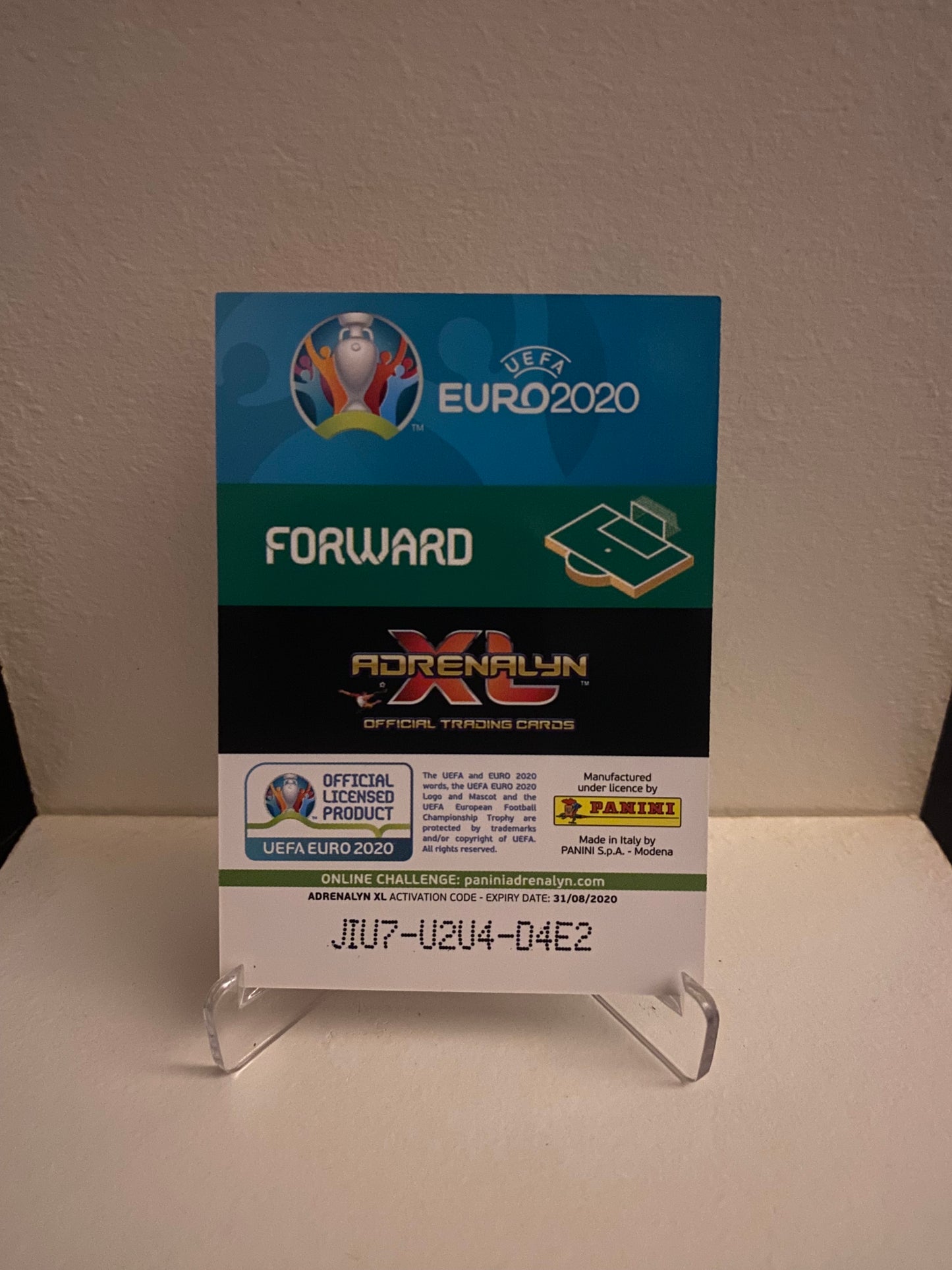 Fodbold kort Panini Adrenalyn XL UEFA EURO 2020 - Italien Federico Bernardeschi - Pokedexet