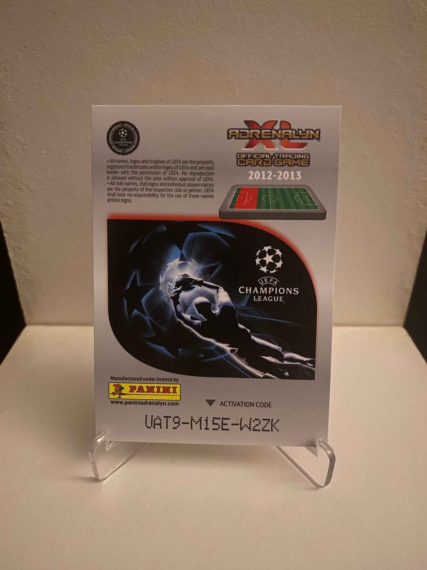 Fodbold kort Panini Adrenalyn XL UEFA Champions League 2012/2013 - Barcelona Gerard Pique - Pokedexet