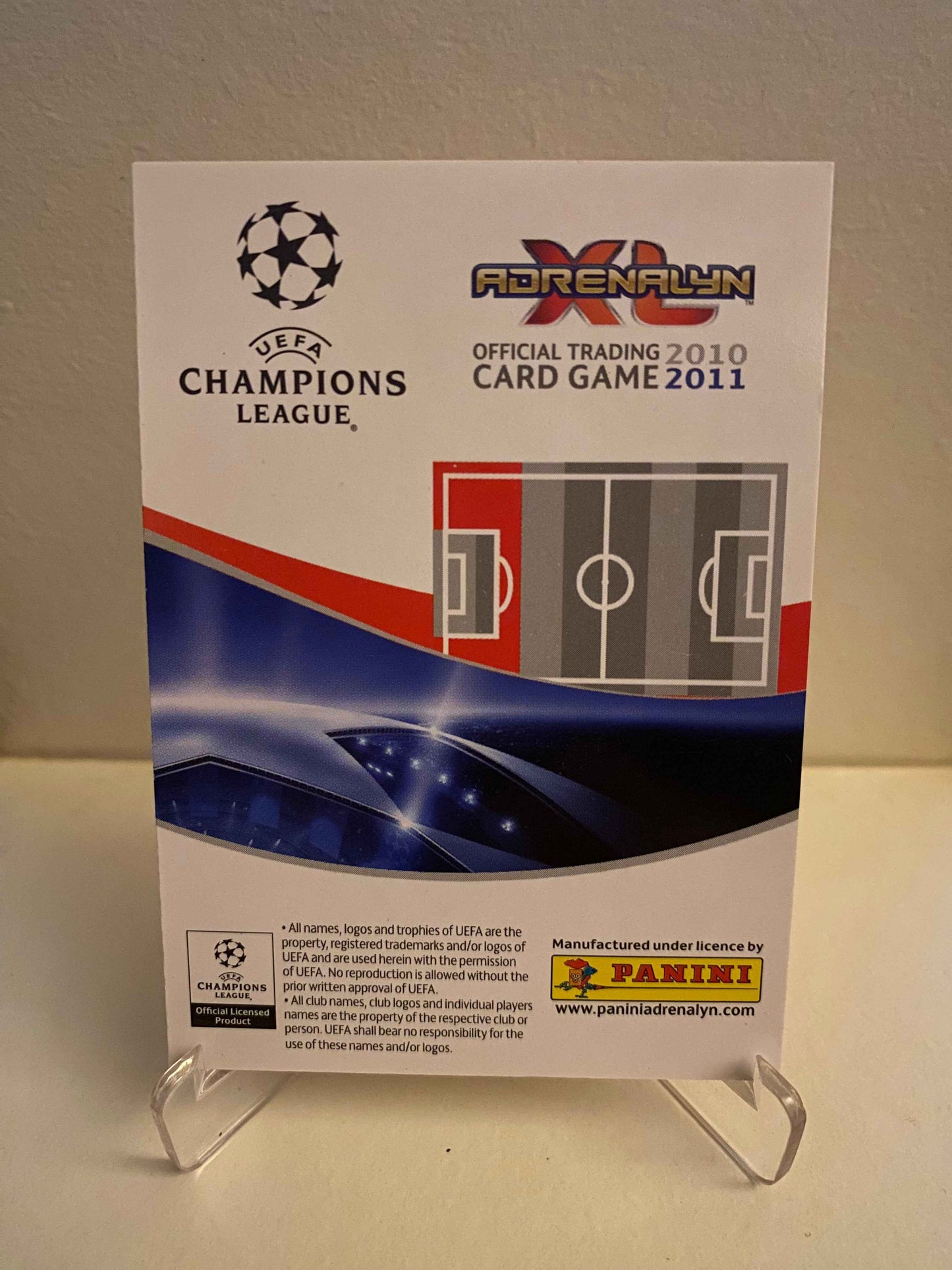 Panini Adrenalyn XL UEFA Champions League 2010-2011 - Manchester United Rafael