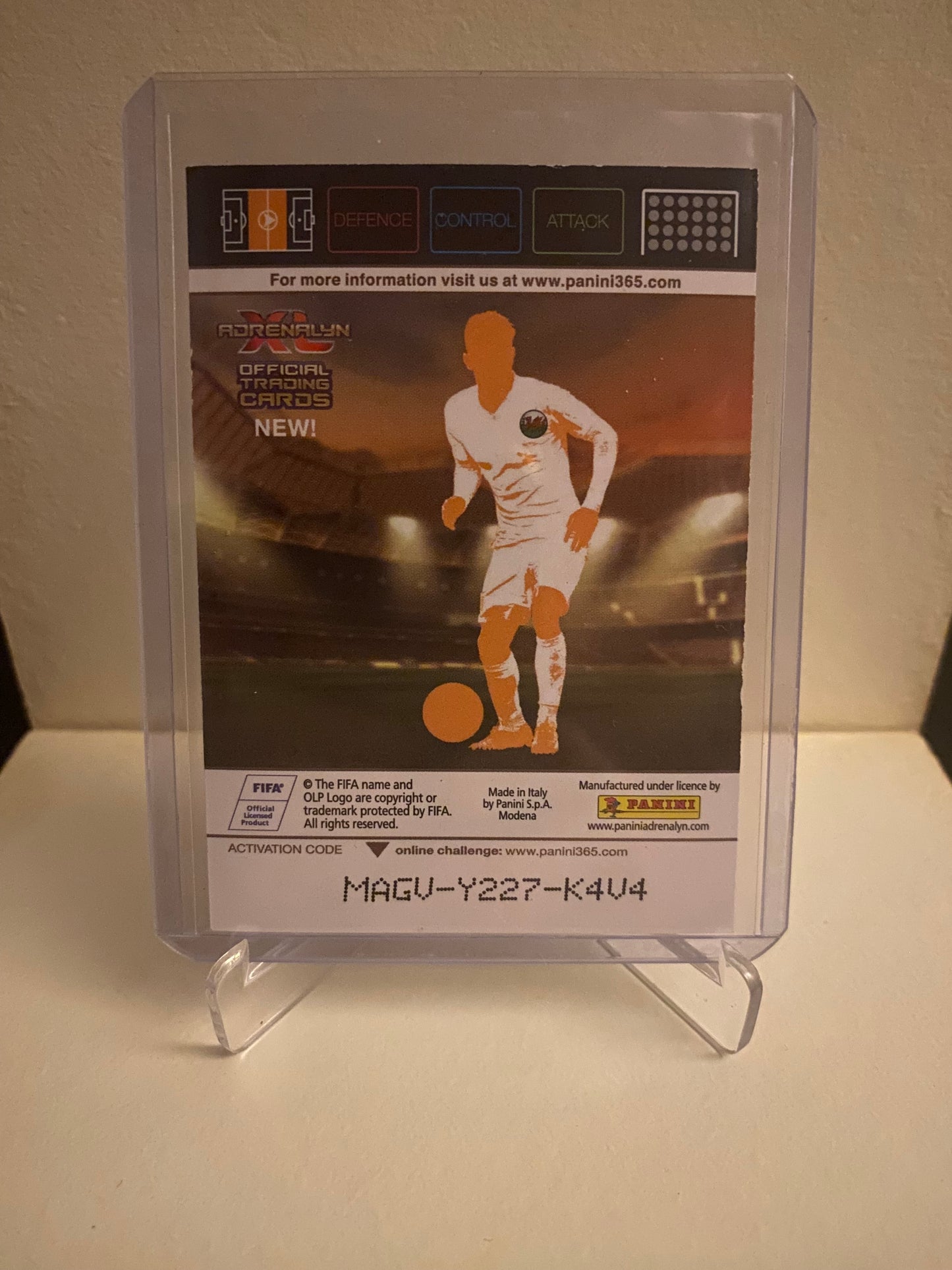 Fodbold kort Panini Adrenalyn XL FIFA 365 - Real Madrid Gareth Bale Holofoil - Pokedexet