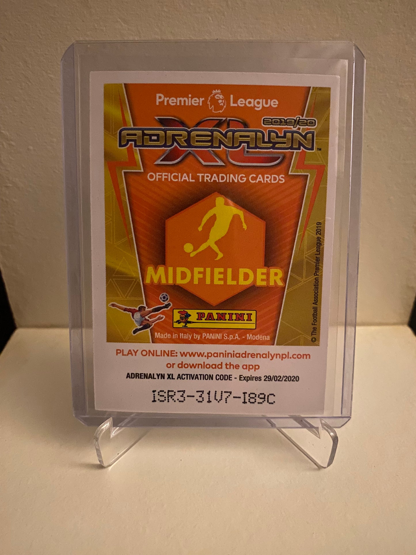 Panini Adrenalyn XL Premier League 2019/2020 - Chelsea N´Golo Kante Holofoil - Pokedexet