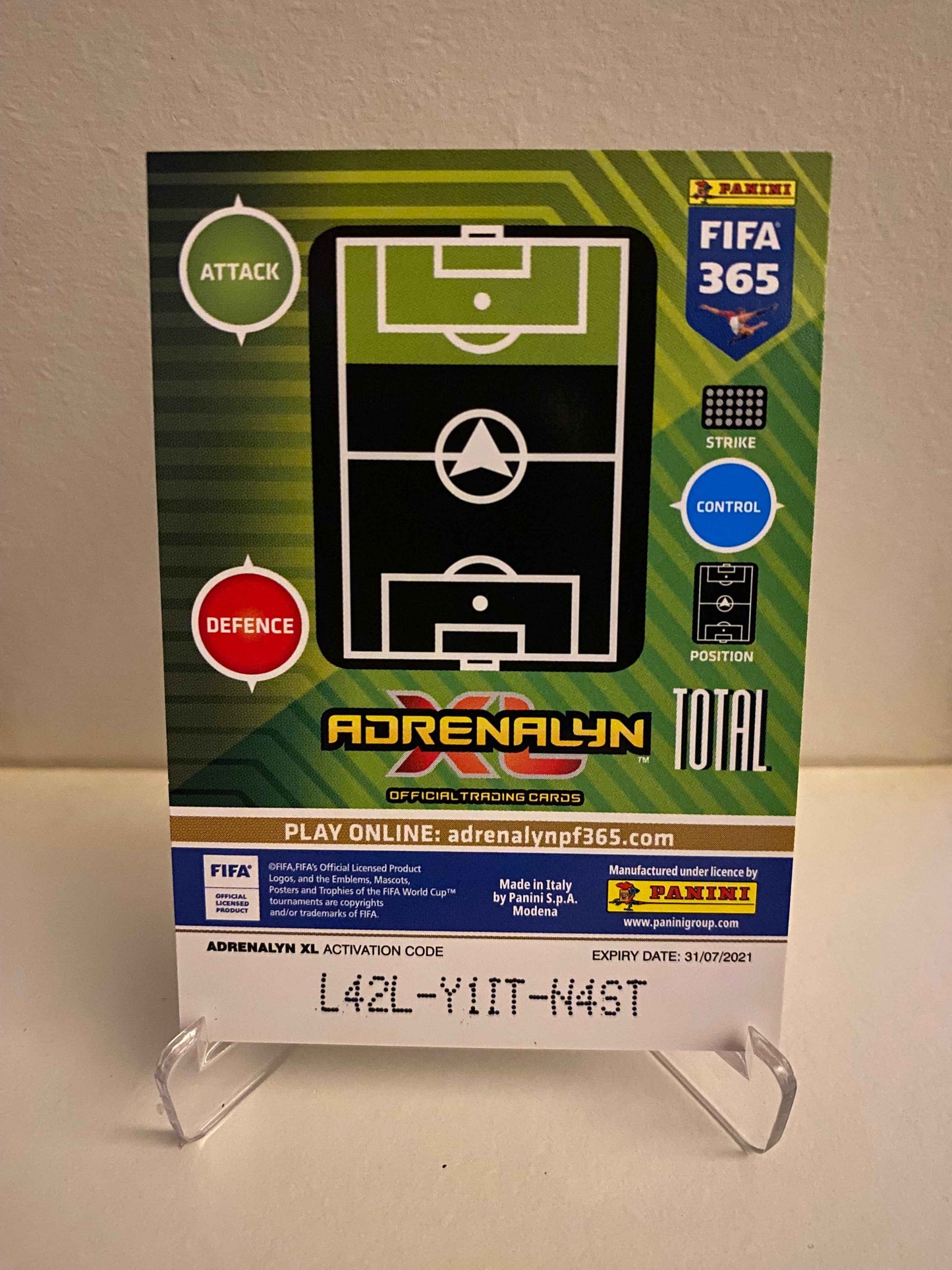 Panini Adrenalyn FIFA 365 2020/2021 - Lazio Ciro Immobile 221